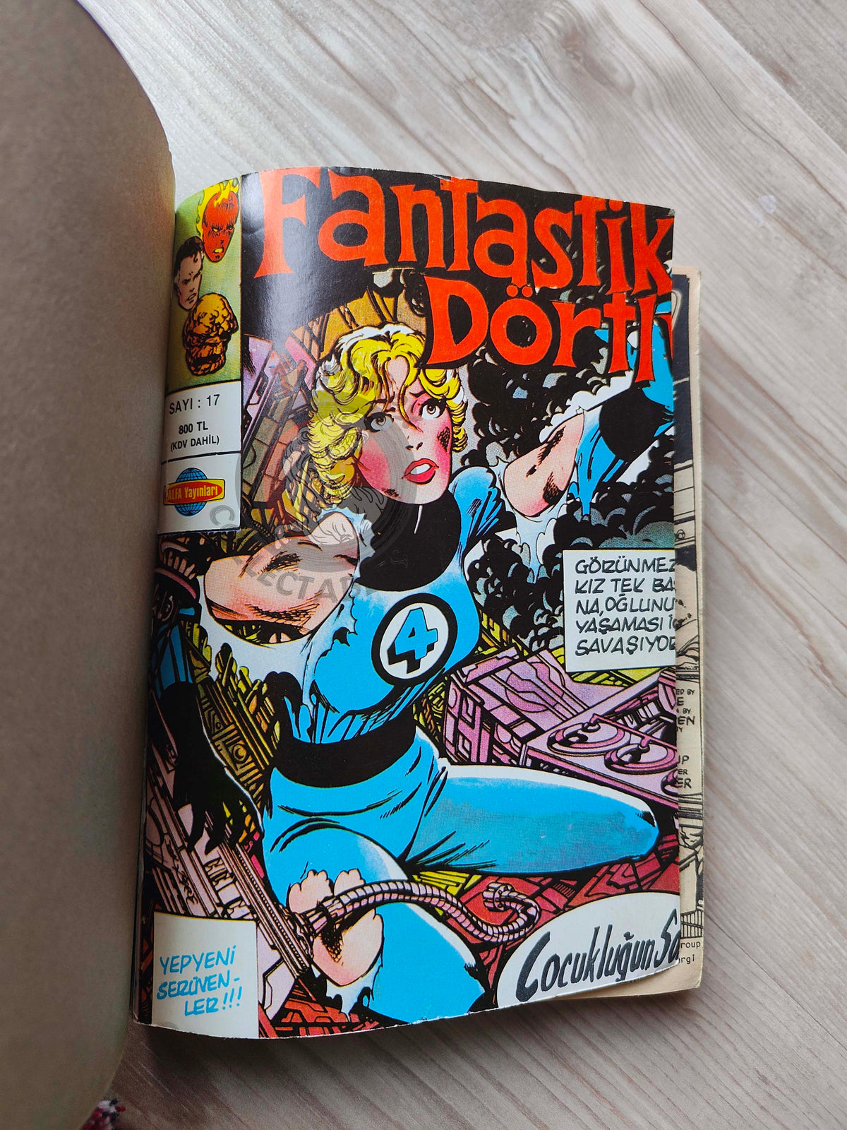 Fantastic Four Special Issue 1989 Turkish Comic Turkey #245 - #258