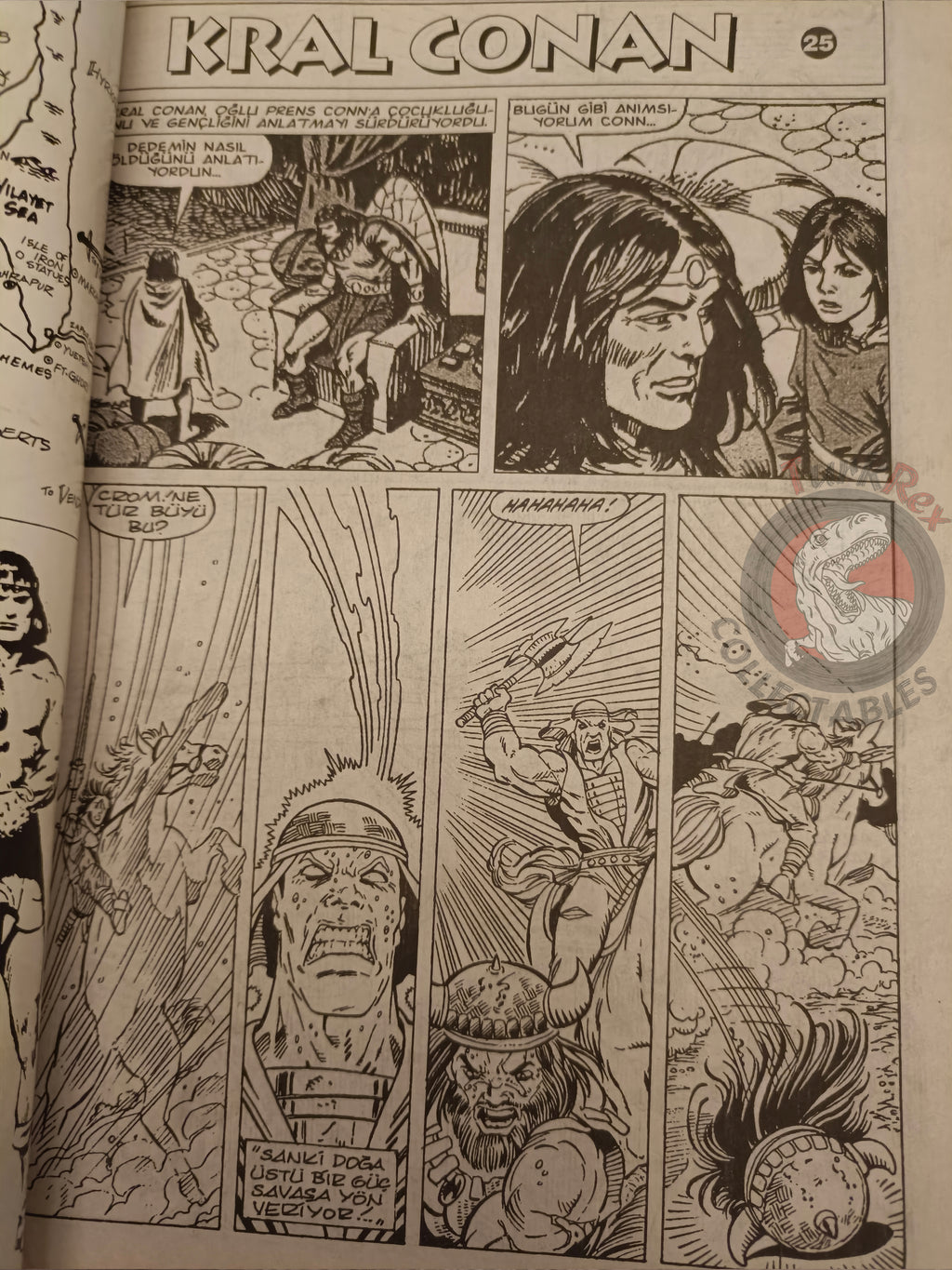 Kral Conan #25 The Barbarian #235 #238 Turkish Comic Turkey SSOC #100