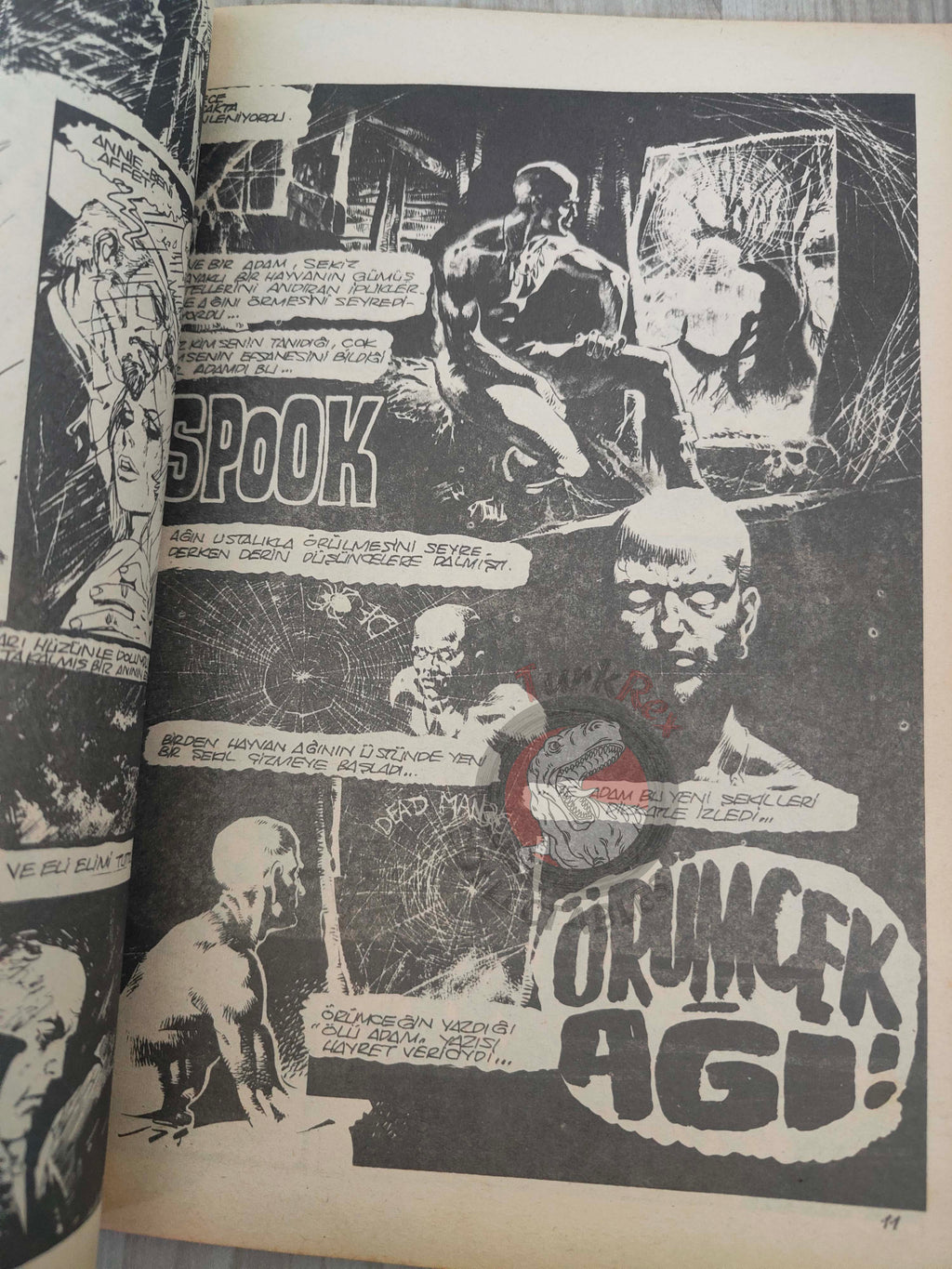 Korku August 1975 Turkish Comic Turkey Vampirella #29 Warren Creepy Eerie