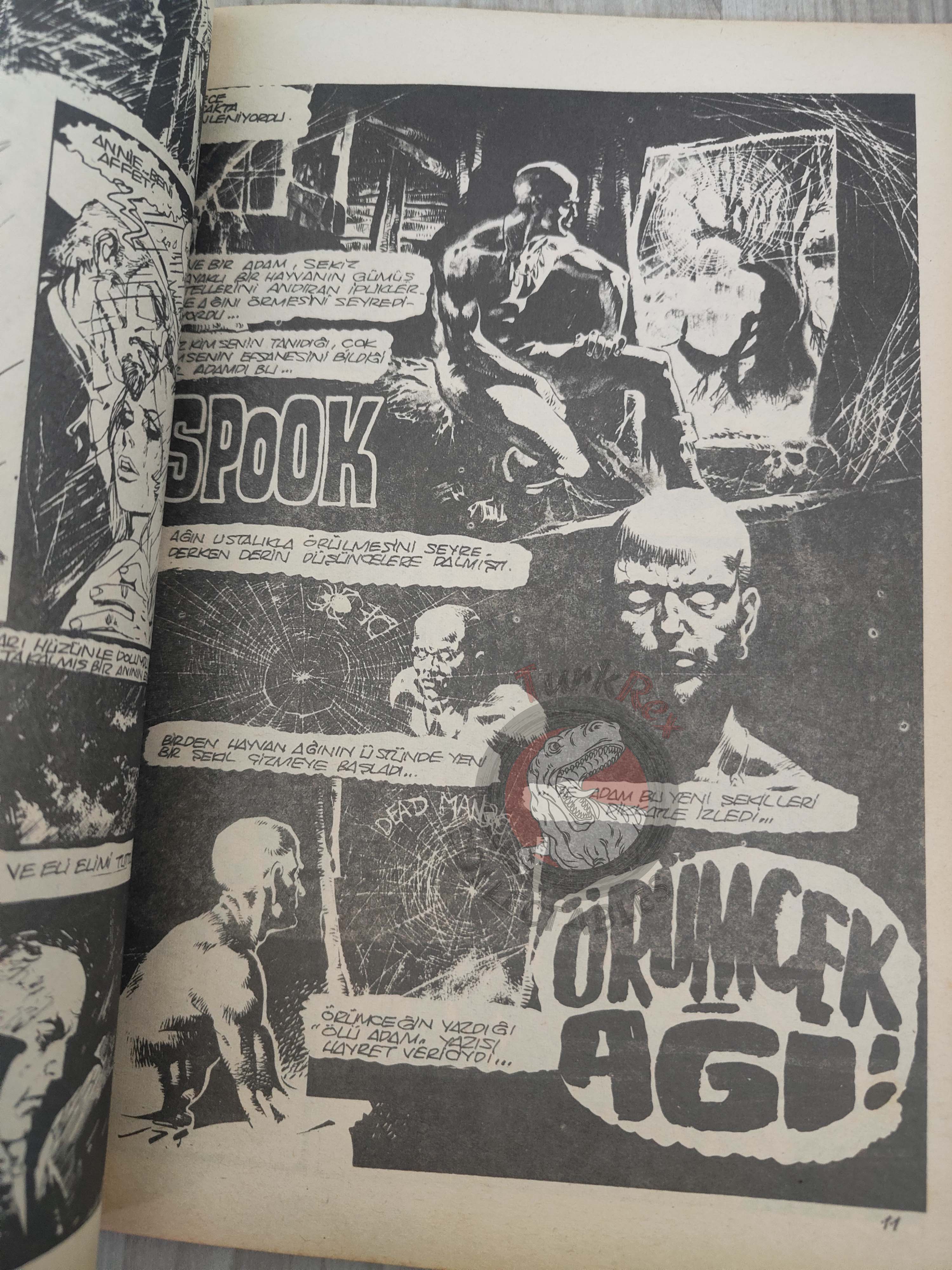 Korku August 1975 Turkish Comic Turkey Vampirella #29 Warren Creepy Eerie