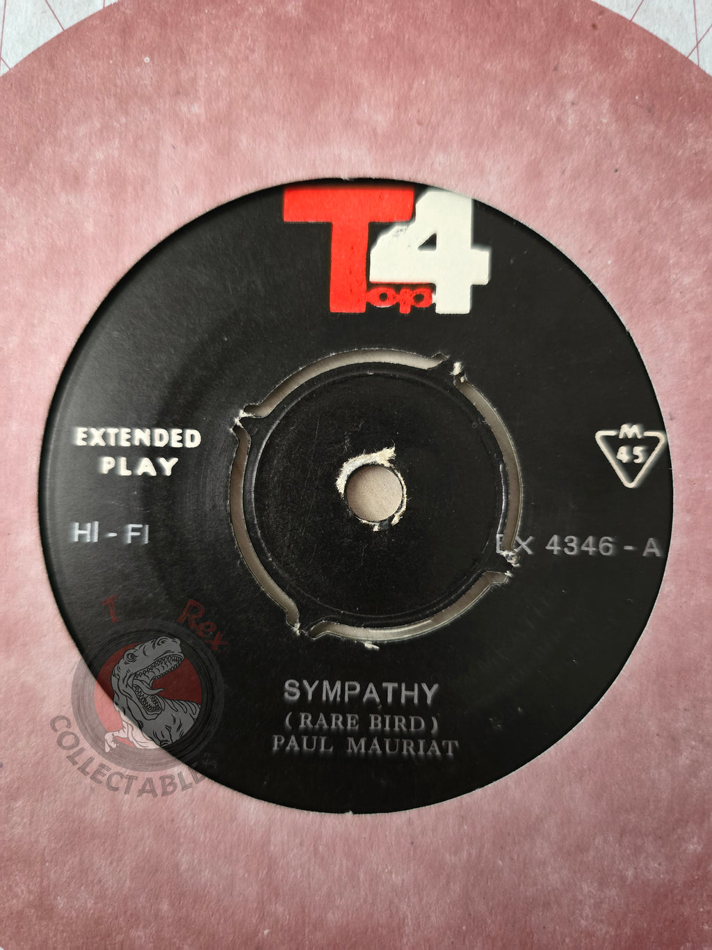 Paul Mauriat – Sympathy 7" Iran Pressing Vinyl Iranian Edition