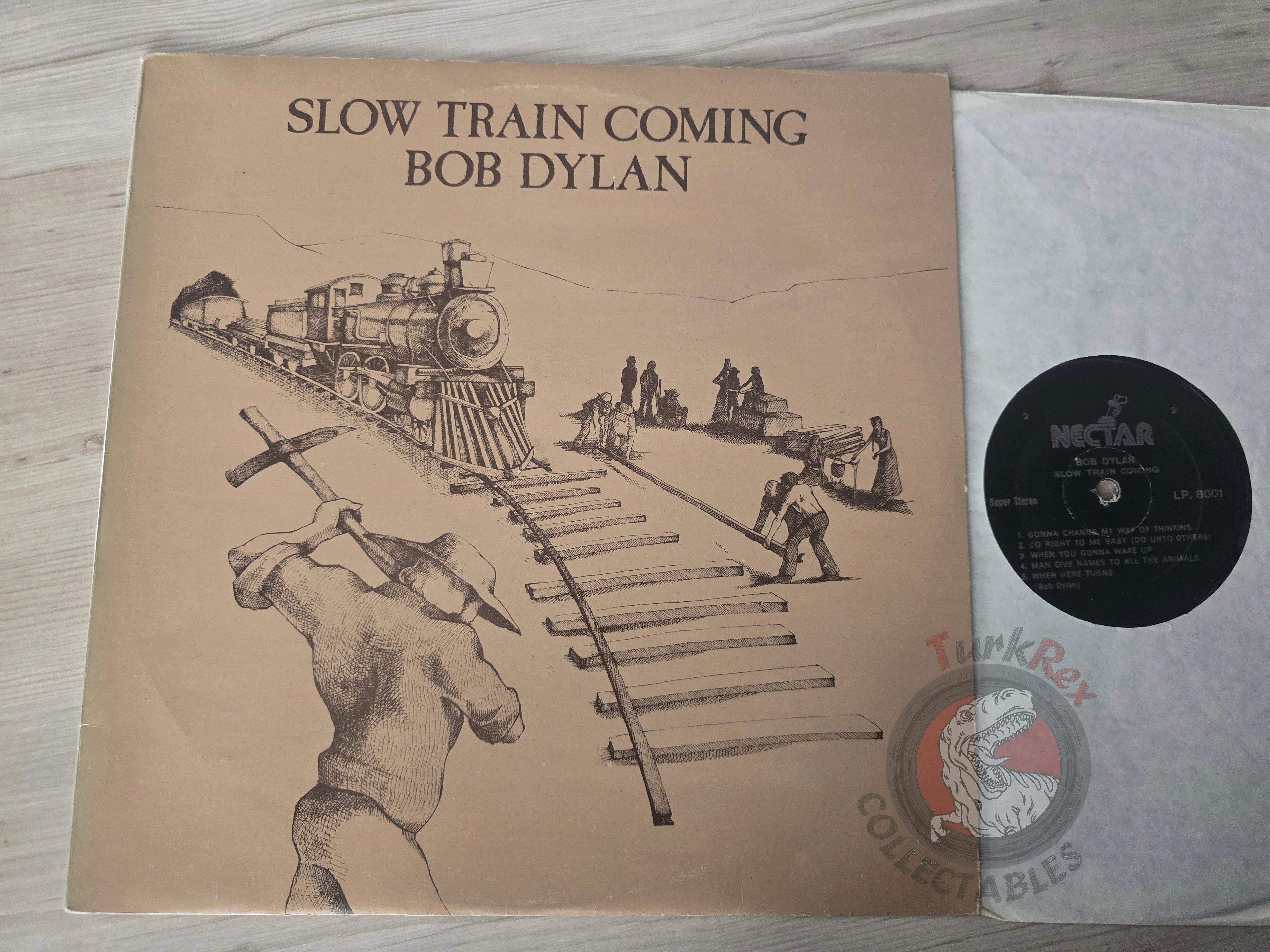 Bob Dylan – Slow Train Coming Turkish Pressing Vinyl Turkey Edition 2