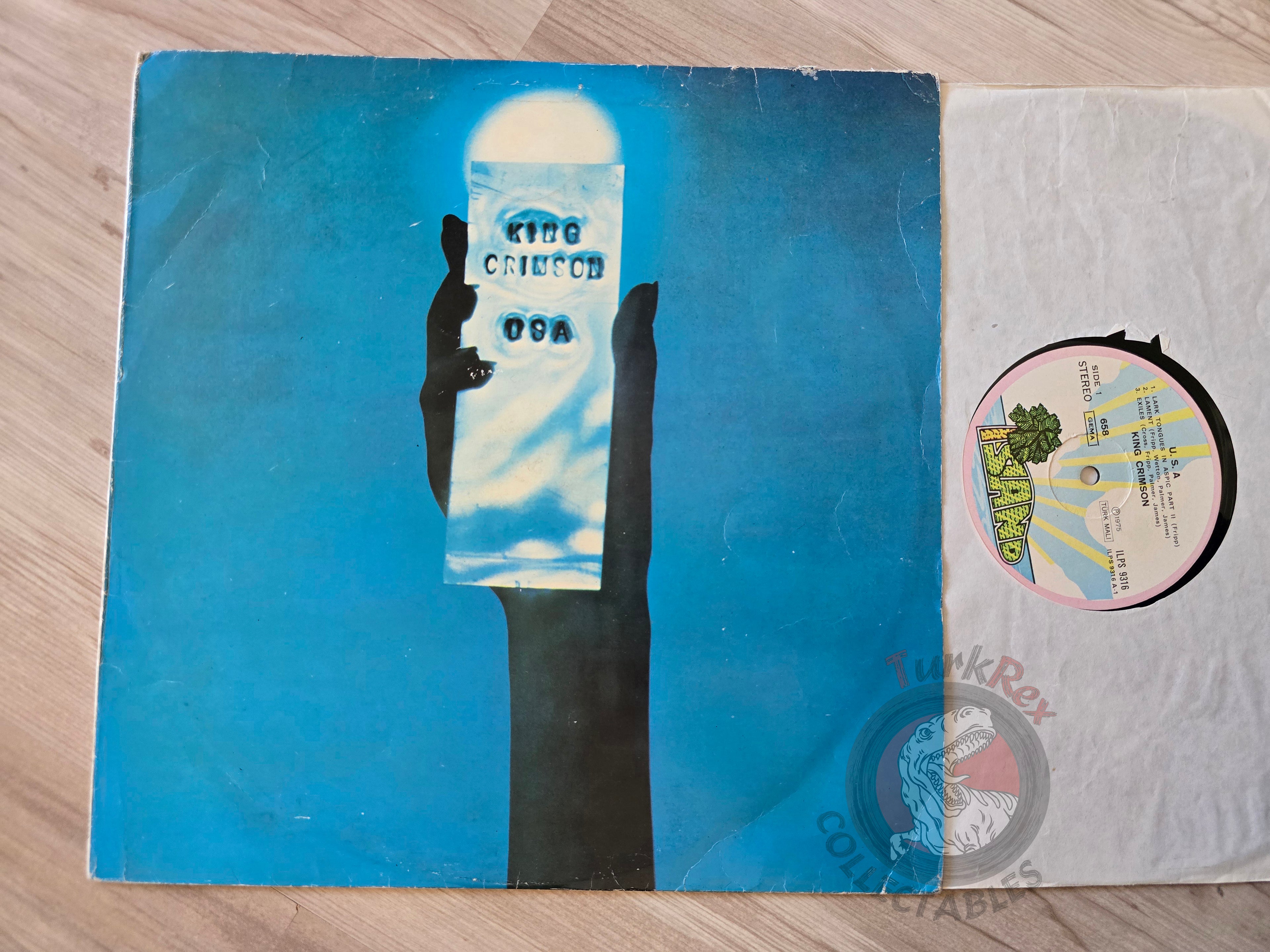 King Crimson – USA Turkish Pressing Vinyl Turkey Edition