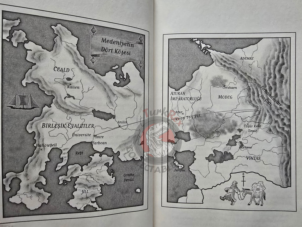 Patrick Rothfuss  – The Kingkiller Chronicle 2011 1st Turkish Book Turkey