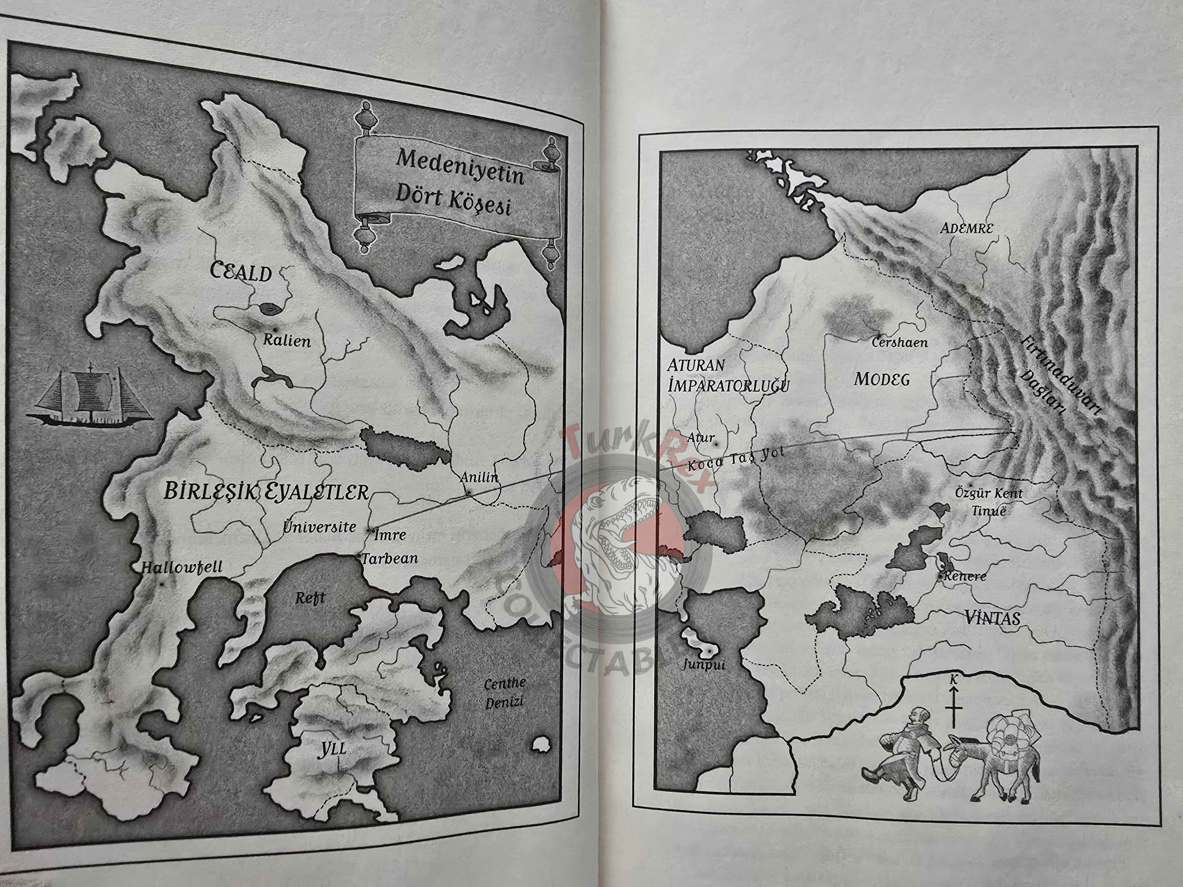 Patrick Rothfuss  – The Kingkiller Chronicle 2011 1st Turkish Book Turkey