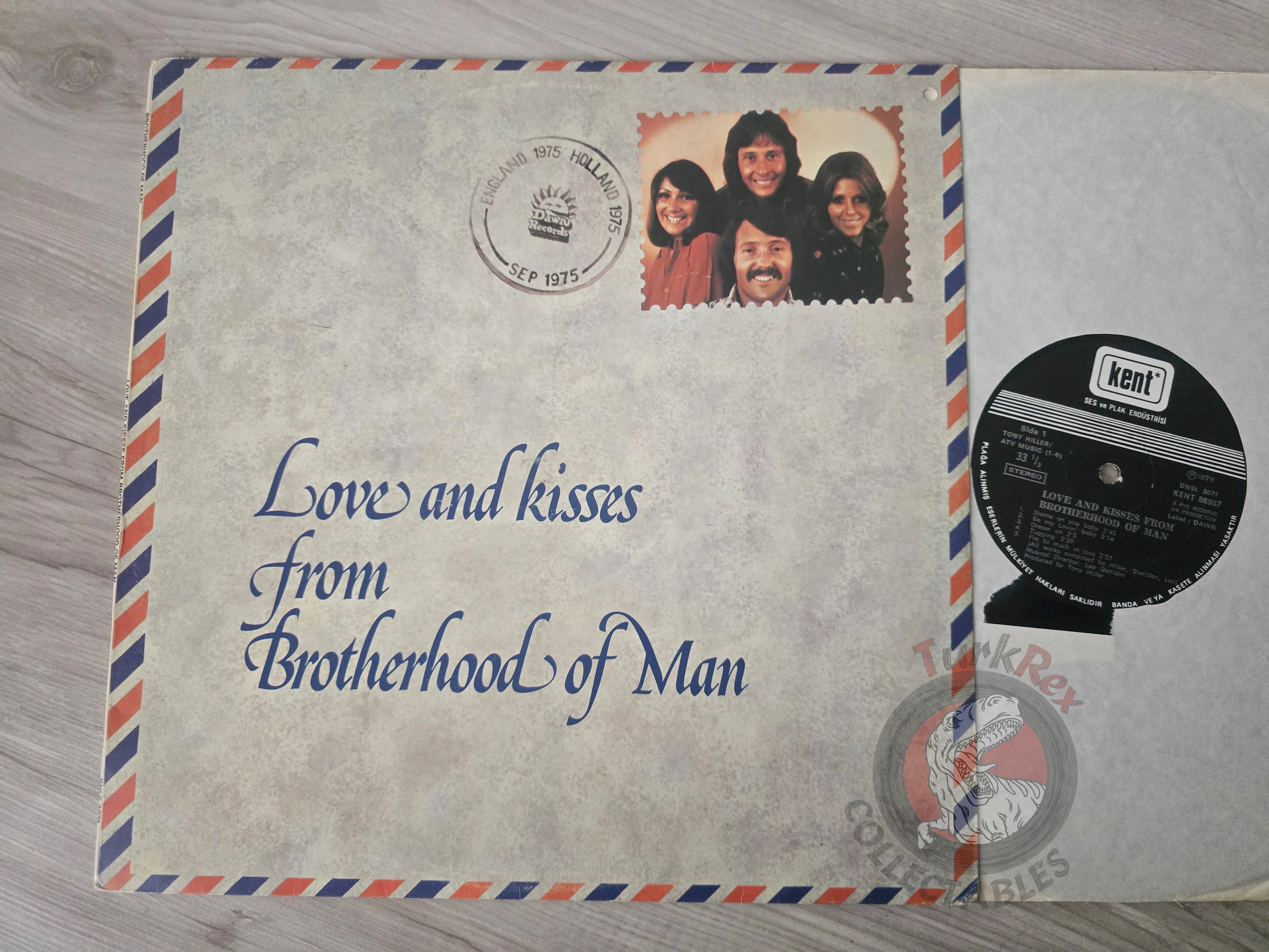 Brotherhood Of Man – Love And Kisses From Brotherhood Of Man Turkish Pressing Vinyl Turkey Edition