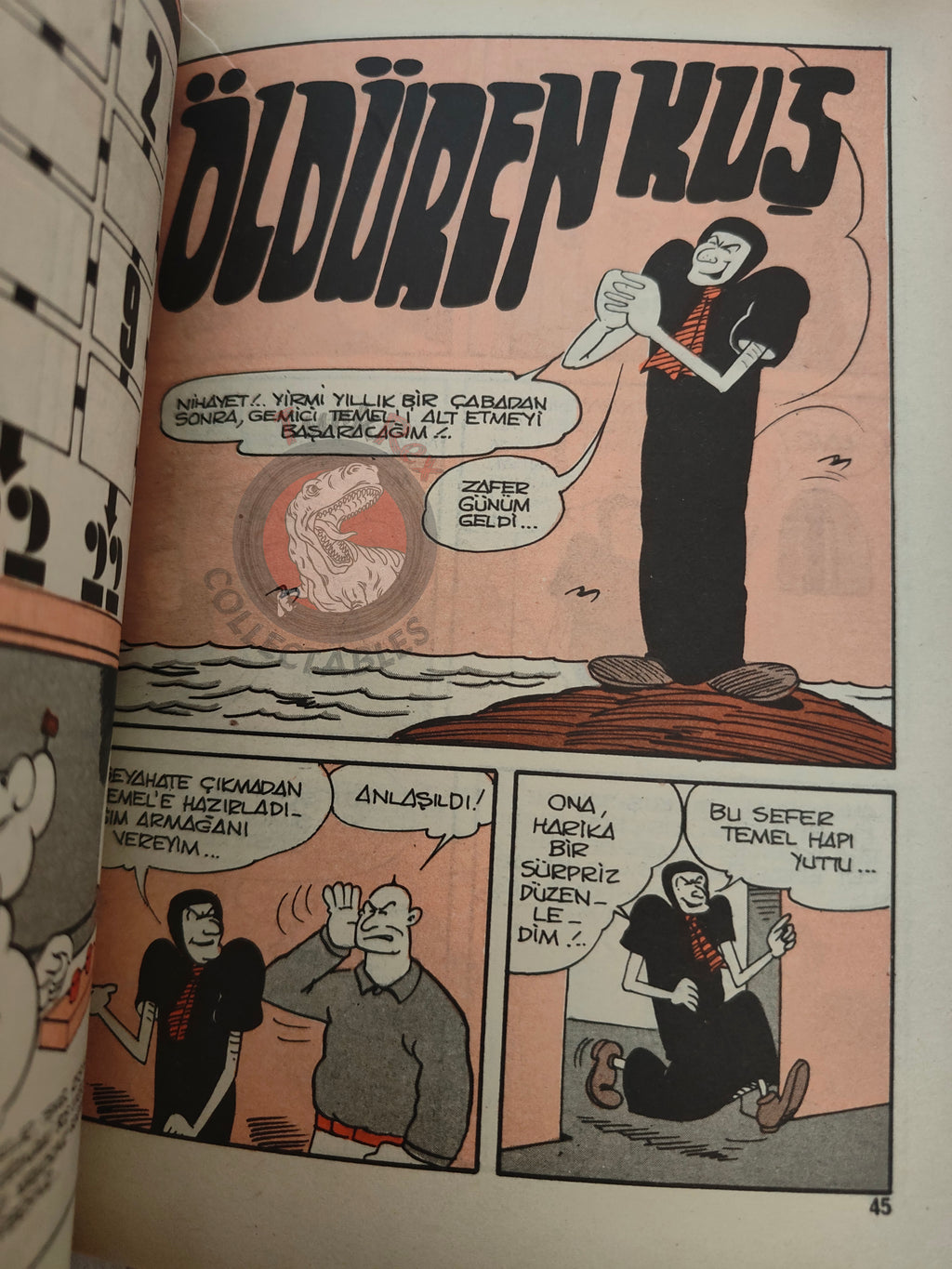 Popeye the Sailor Man #2 late 1980s Turkish Comic Turkey Agepresse
