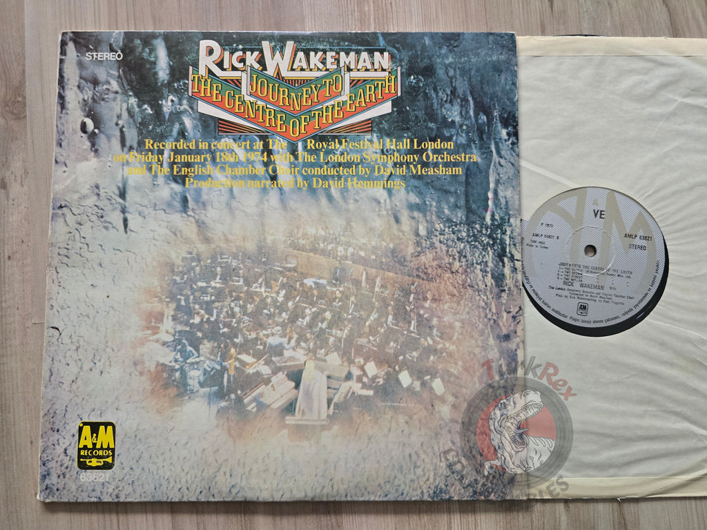 Rick Wakeman – Journey To The Centre Of The Earth Turkish Pressing Vinyl Turkey Edition