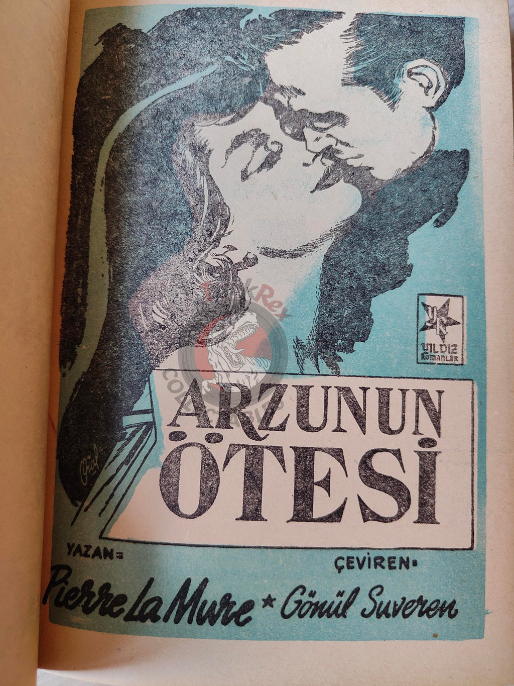 Pierre La Mure – Beyond Desire 1960 1st Turkish Book Turkey HC/DJ