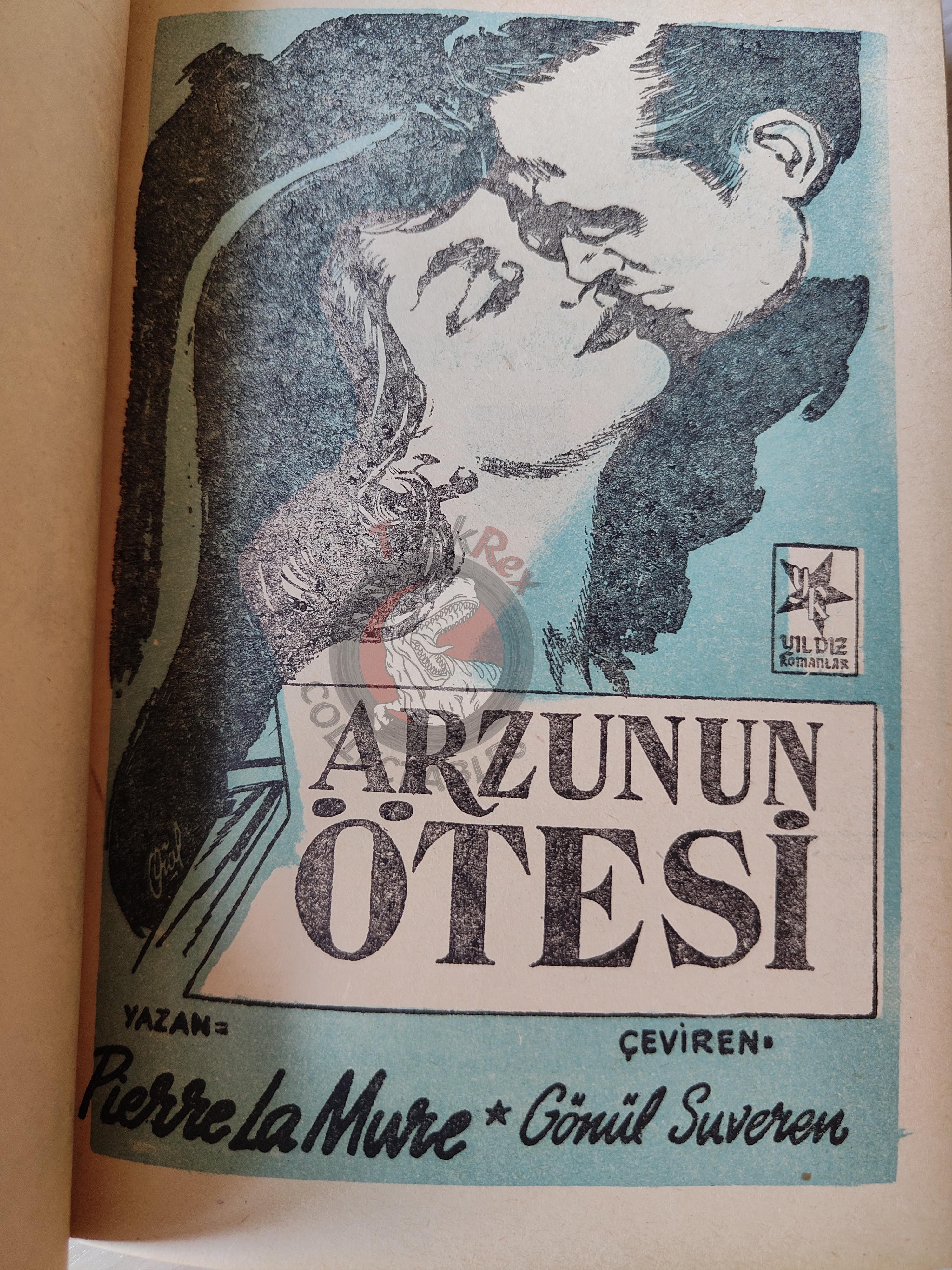 Pierre La Mure – Beyond Desire 1960 1st Turkish Book Turkey HC/DJ