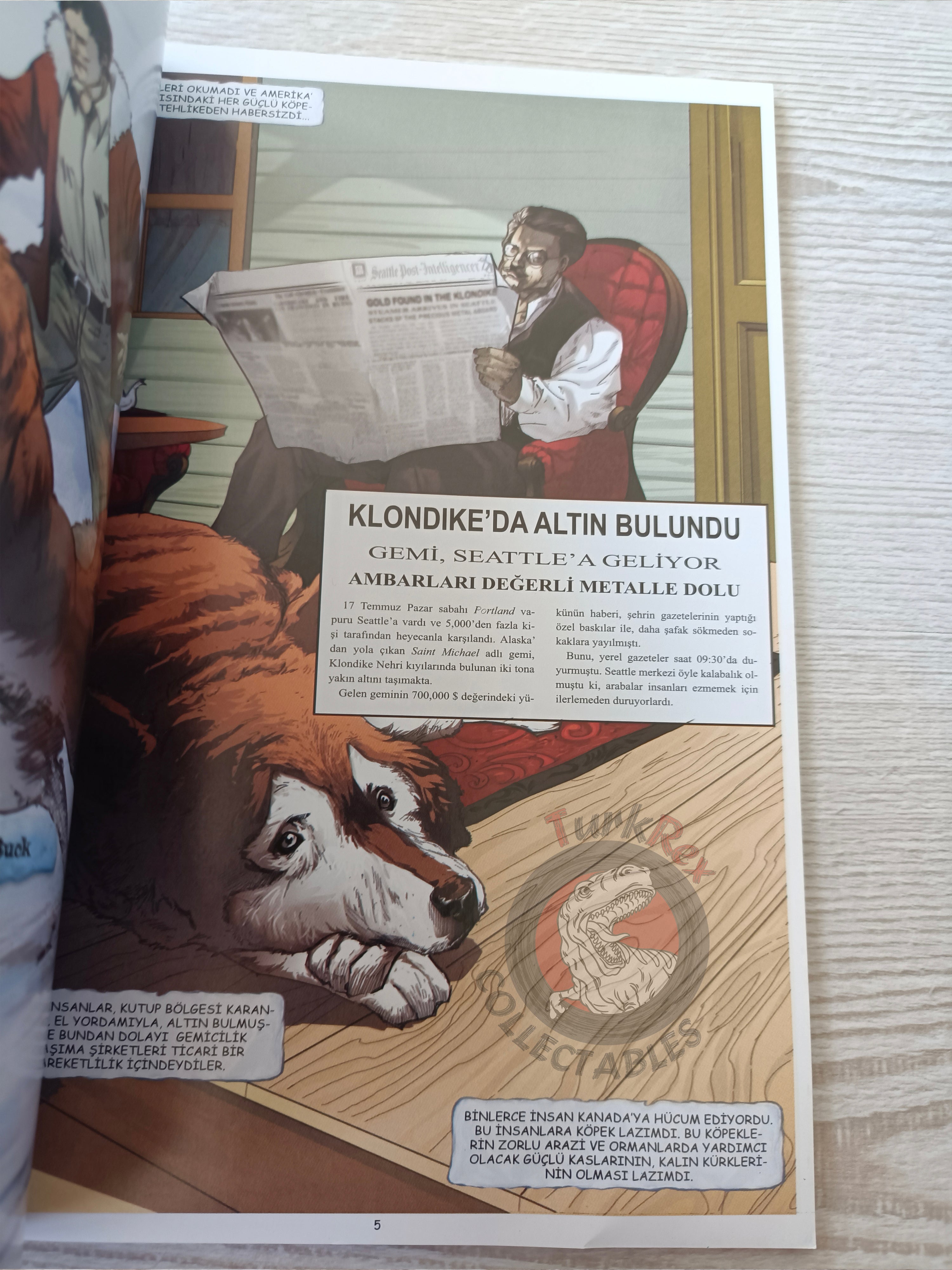 The Call of the Wild  – Jack London Turkish Comic Turkey Campfire Classics