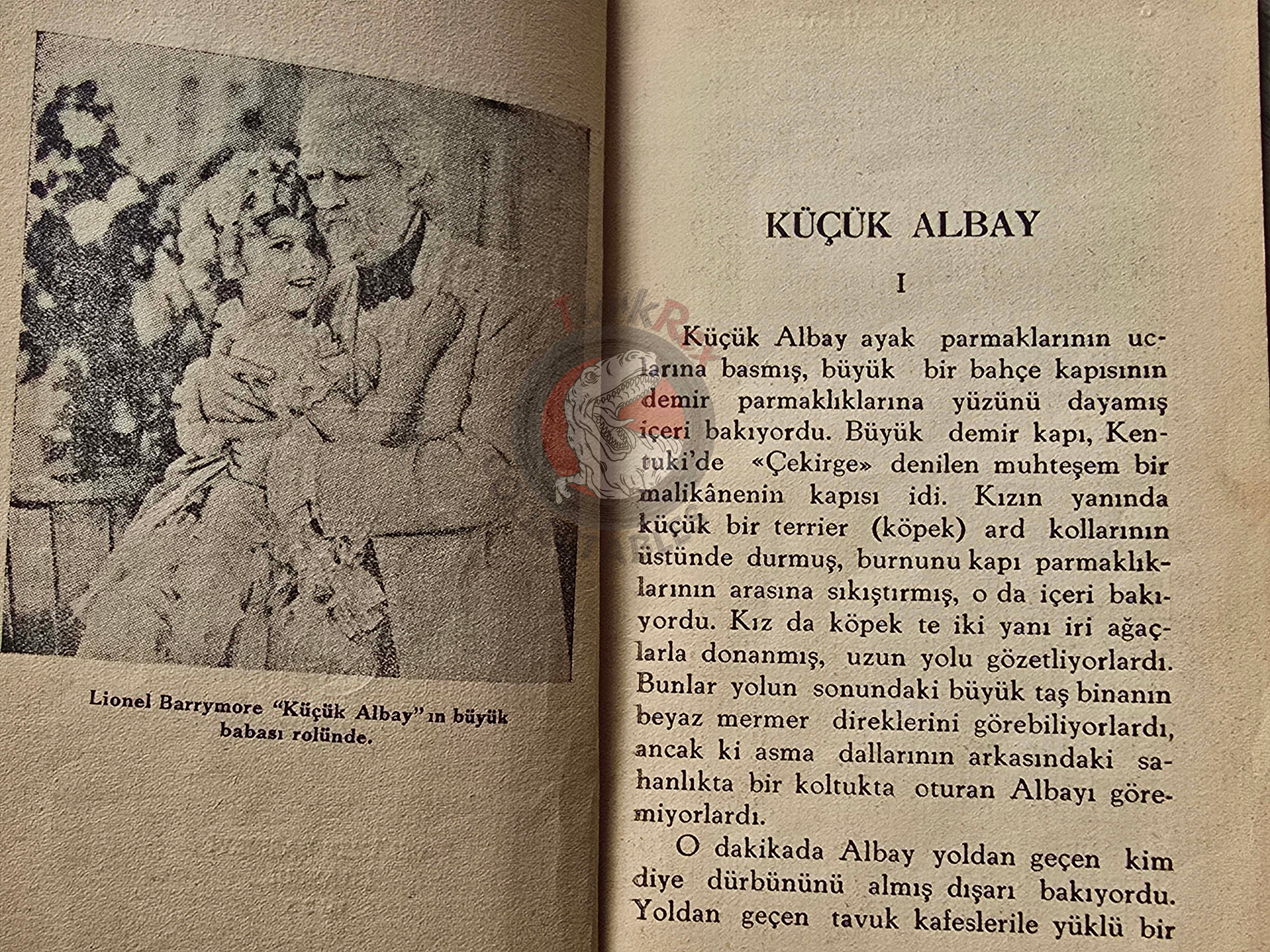 Annie Fellows Johnston – Shirley Temple The Little Colonel 1936 1st Turkish Book Turkey