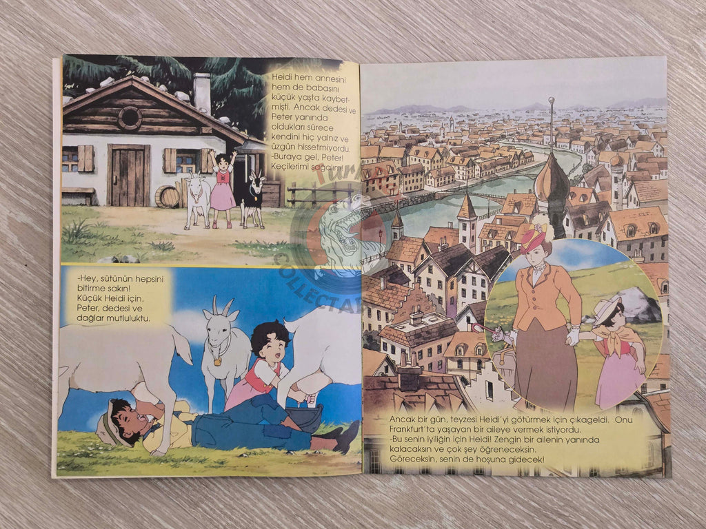 Johanna Spyri – Heidi 2005 Turkish Book Turkey Illustrated