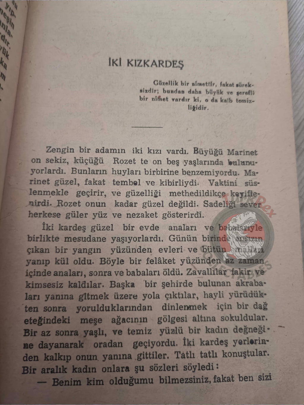 Golden Stories for Children 1945 Turkish Book Turkey Illustrated Comtesse de Ségur