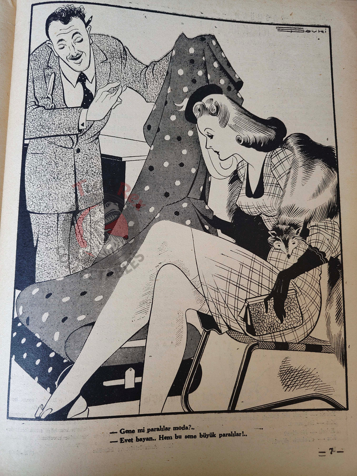Akbaba 1943 Humor Magazine Turkish Turkey Germany Gramophone WW2 era Russia USA