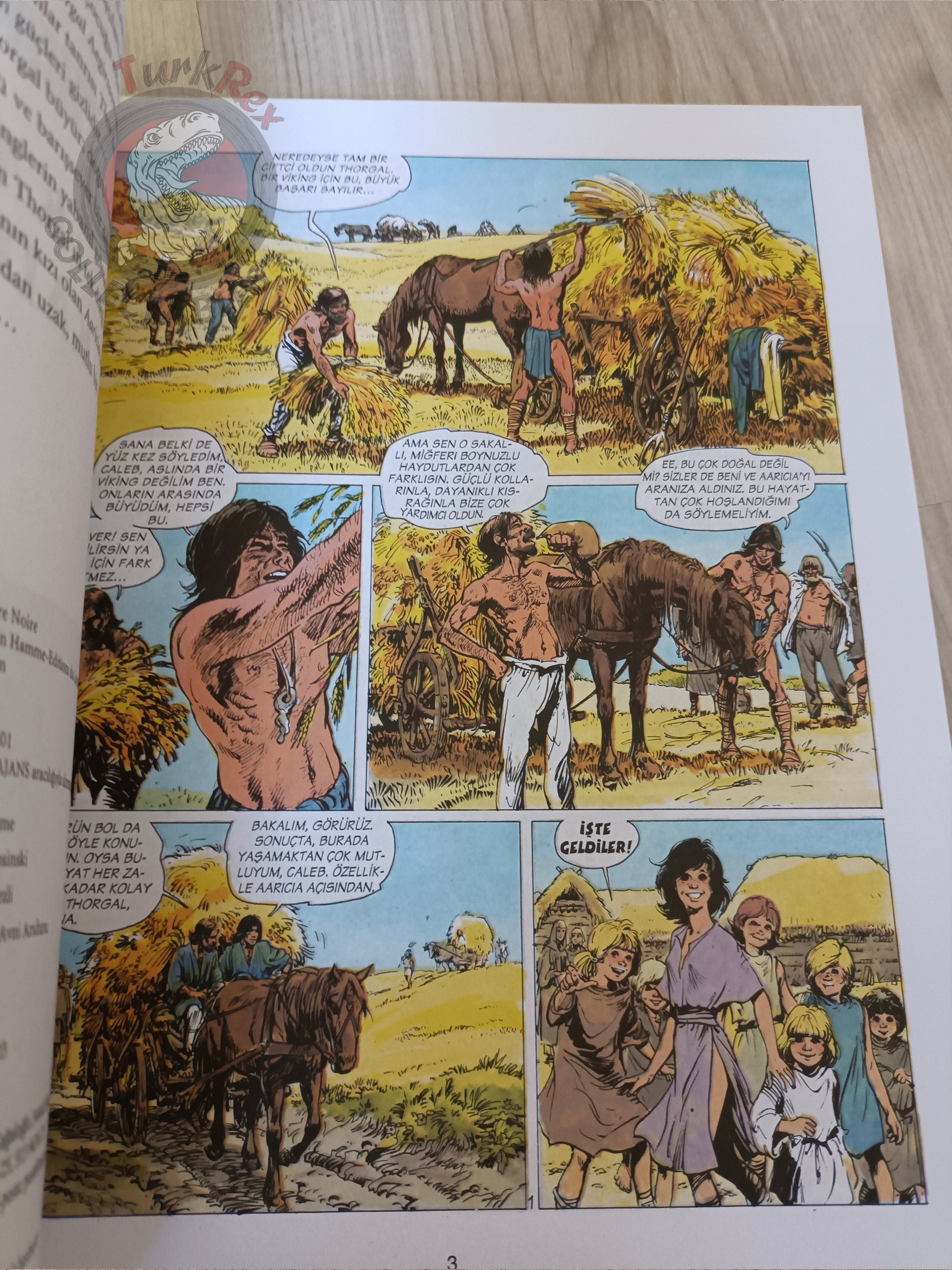 Thorgal #4 La galère noire 2003 Turkish Comic Turkey
