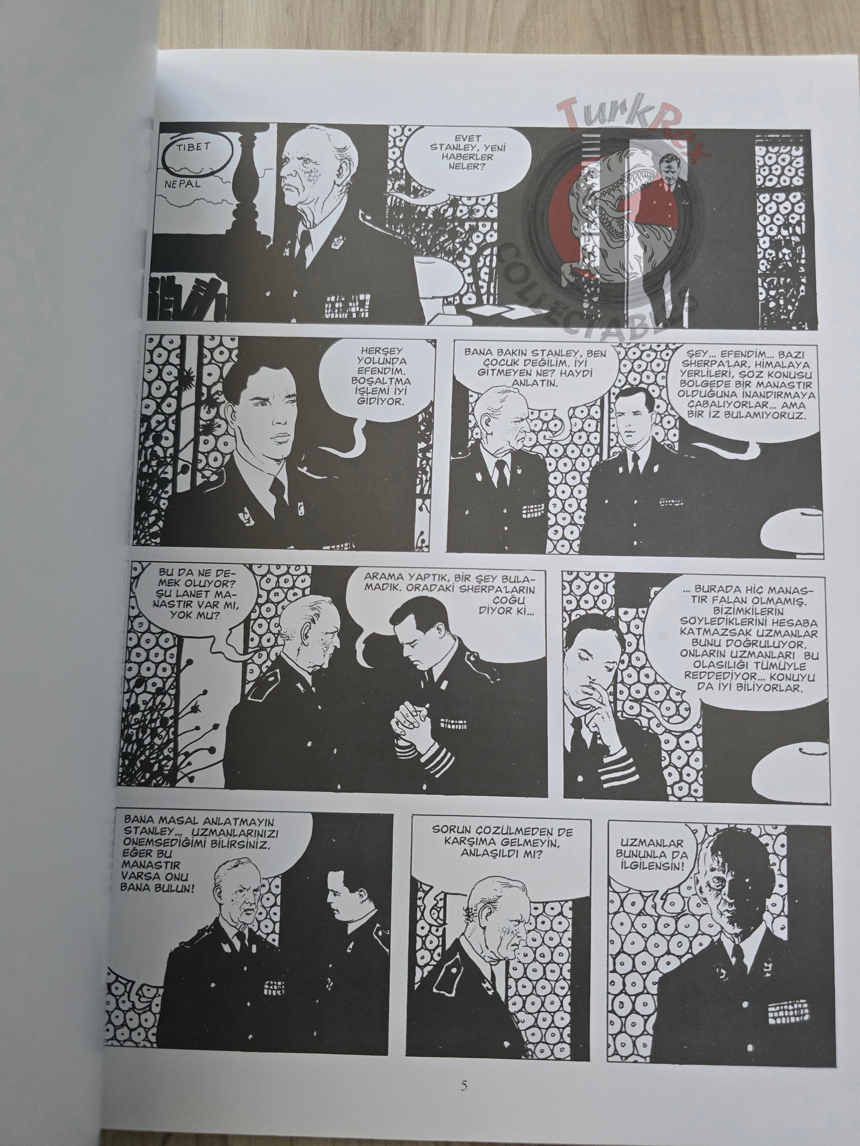 Manara Giuseppe Bergman #7 2006 Turkish Comic Turkey Les Épines de Kali