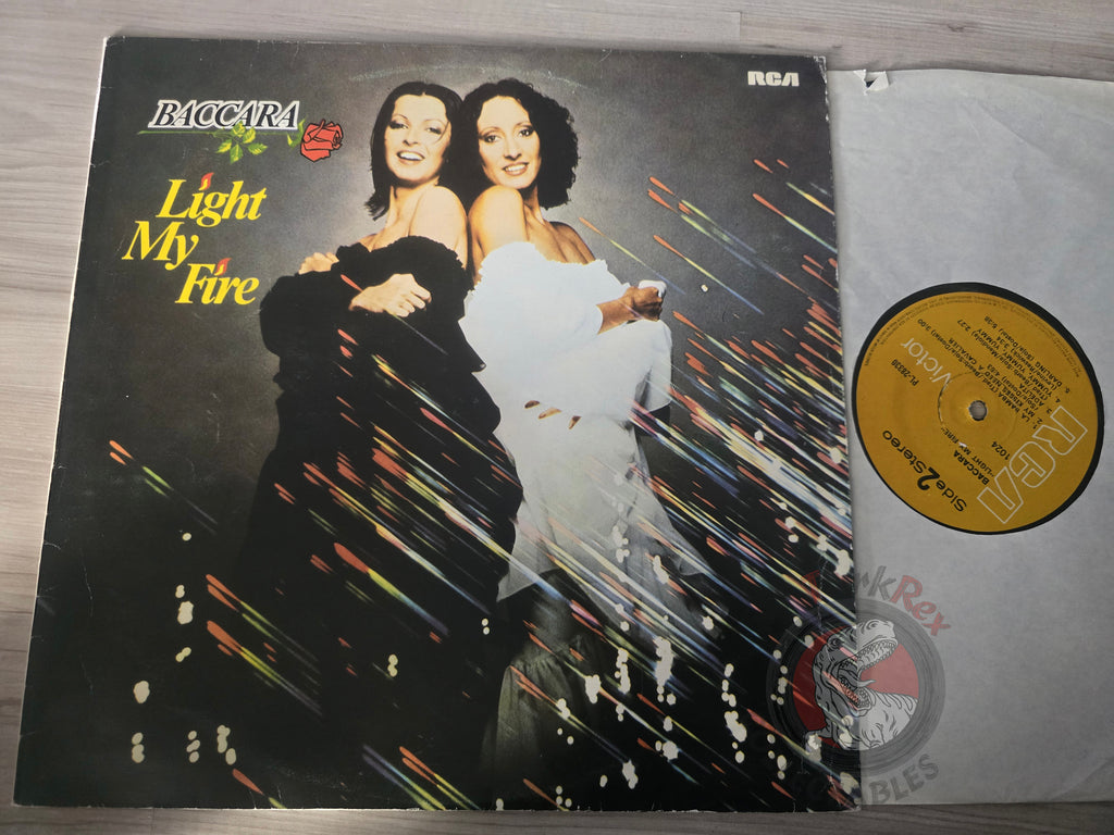 Baccara – Light My Fire Turkish Pressing Vinyl Turkey Edition
