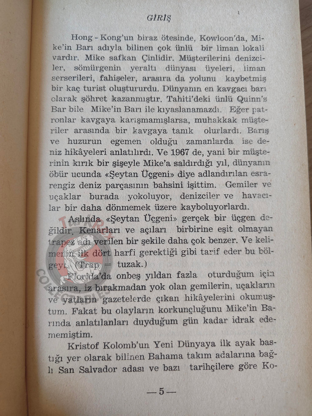 Richard Winer – The Devil's Triangle: Bermuda 1975 Turkish Book Turkey