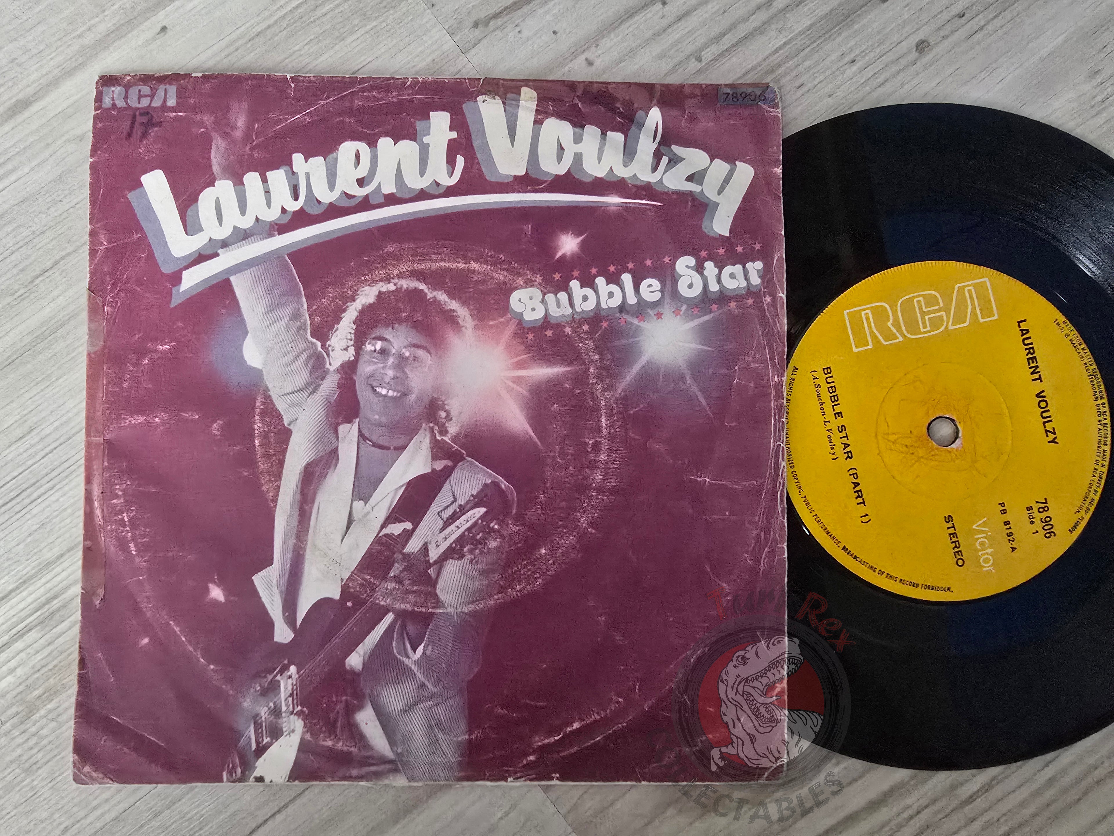 Laurent Voulzy – Bubble Star 7" Turkish Pressing Vinyl Turkey Edition