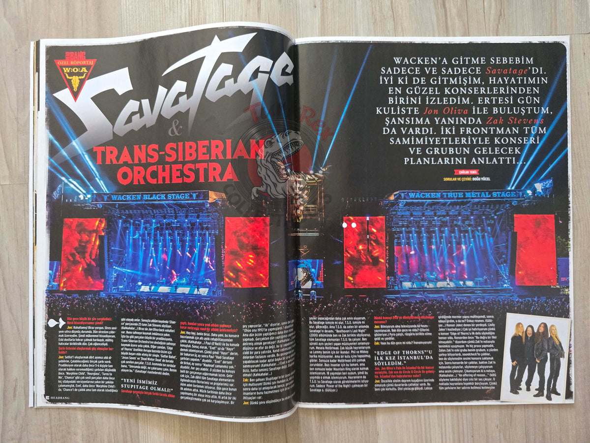 Headbang 2015 Iron Maiden Turkish Mag Turkey Queensrÿche Avatar Korn Pantera Black Sabbath