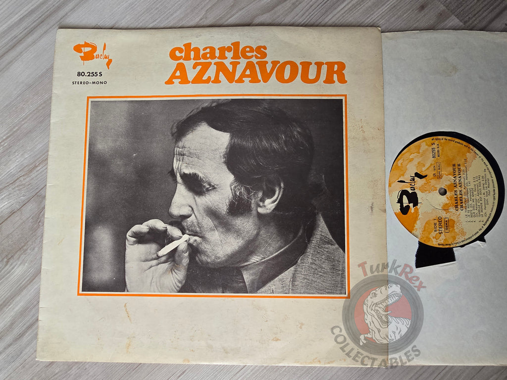 Charles Aznavour – Charles Aznavour Turkish Pressing Vinyl Turkey Edition