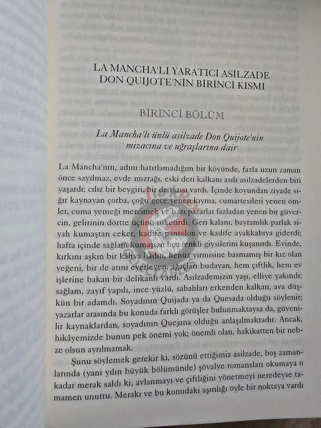 Miguel de Cervantes Saavedra – Don Quijote 2008 Turkish Book Turkey HC Case