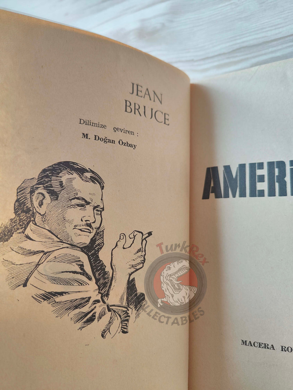 Jean Bruce O.S.S. 117 Contact Impossible 1965 1st Turkish Book Turkey John Pratt