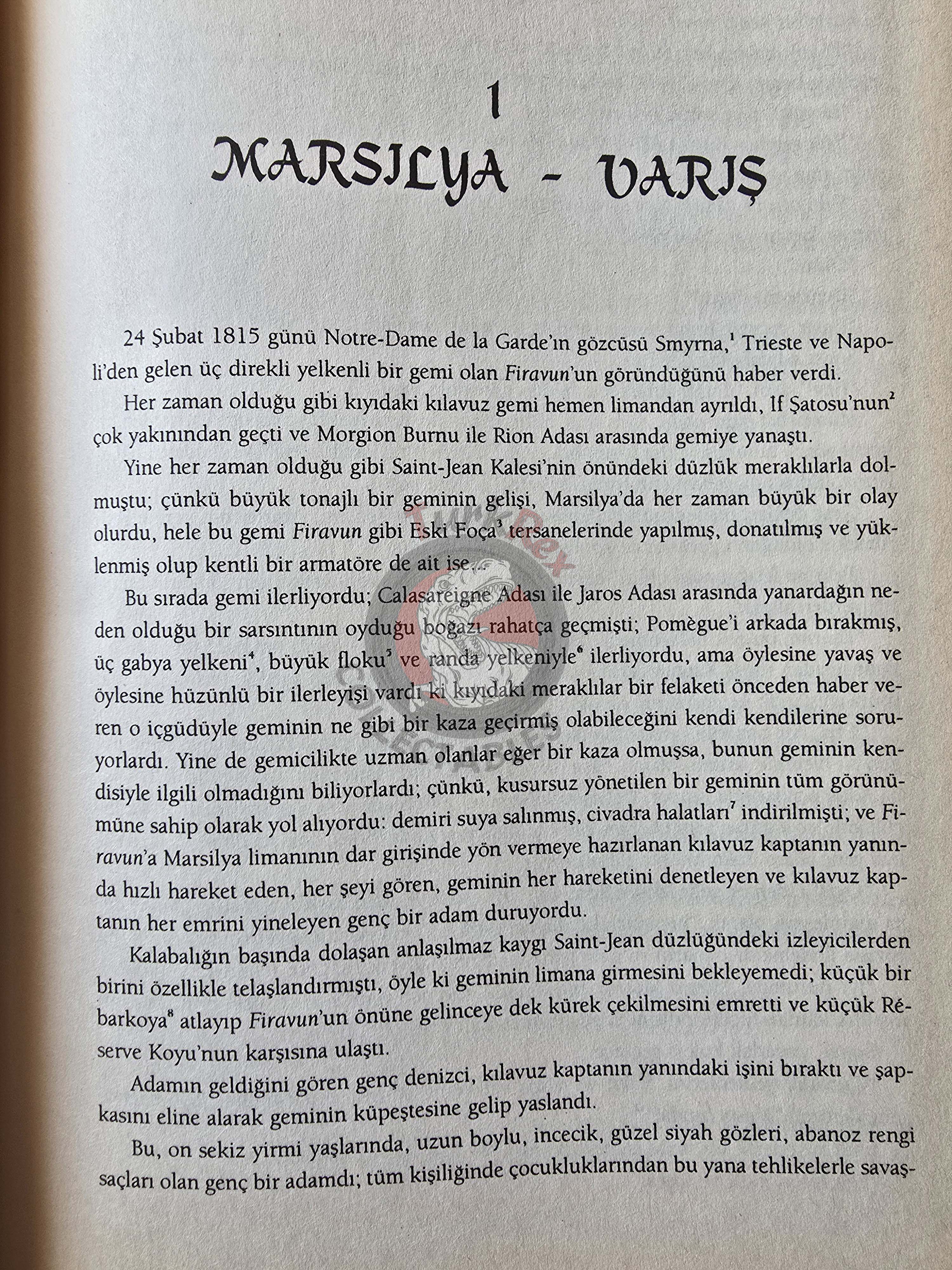 Alexandre Dumas – The Count of Monte Cristo 2006 HC Turkish Book Turkey