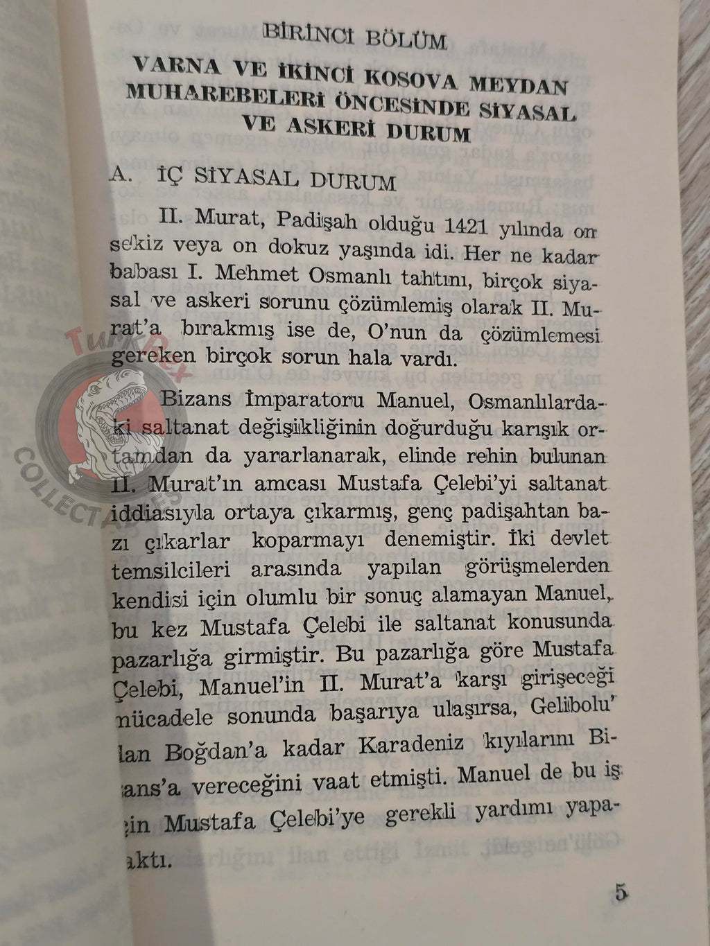 The Battles of Varna and Second Kosovo 1986 Turkish Book Military Ottoman Empire Maps Murad II