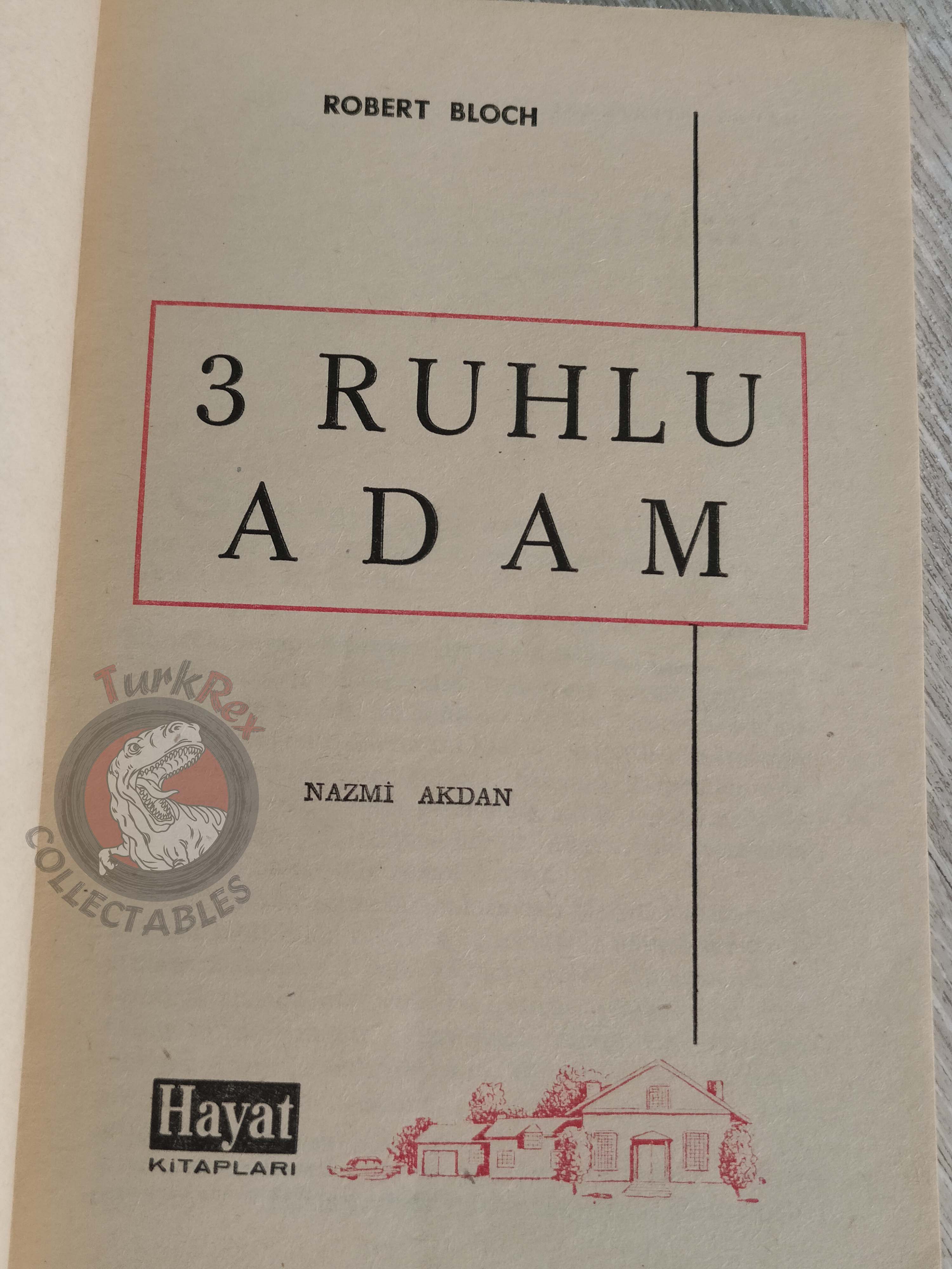 Robert Bloch – Psycho 1962 1st Turkish Book Turkey Alfred Hitchcock