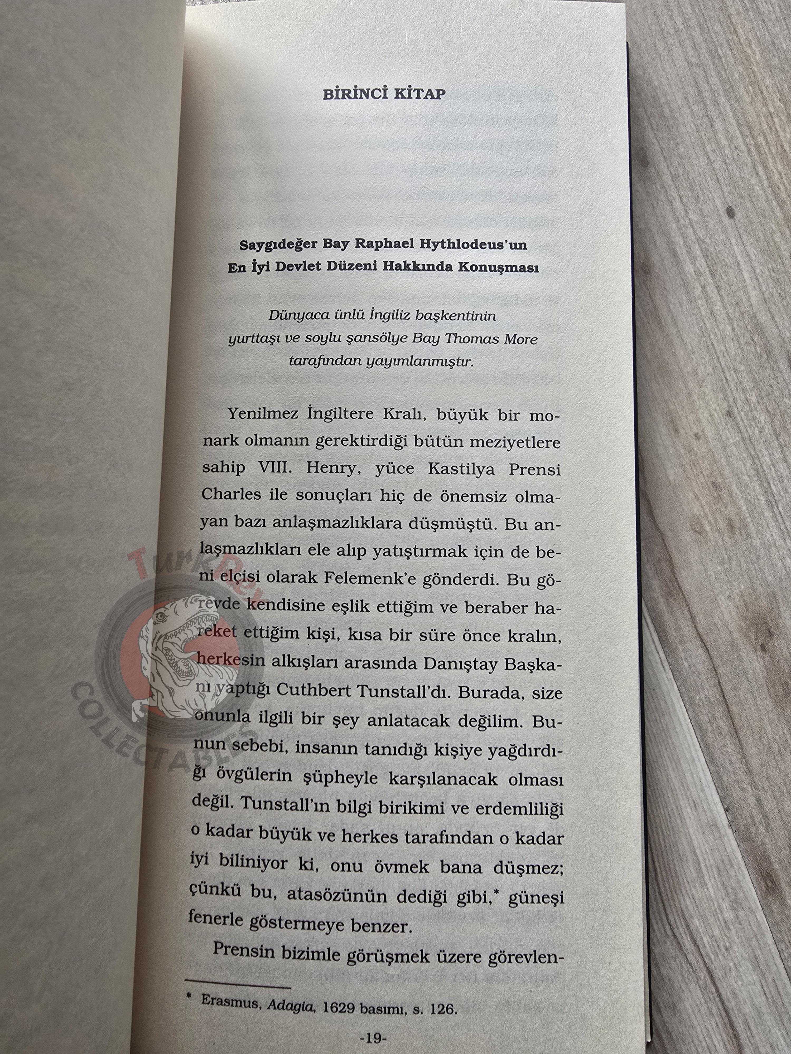 Thomas More – Utopia 2007 Turkish Book Turkey