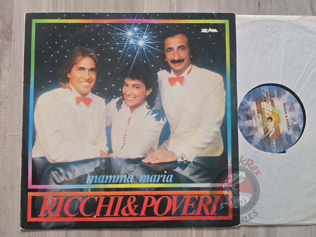 Ricchi E Poveri – Mamma Maria Turkish Pressing Vinyl Turkey Edition