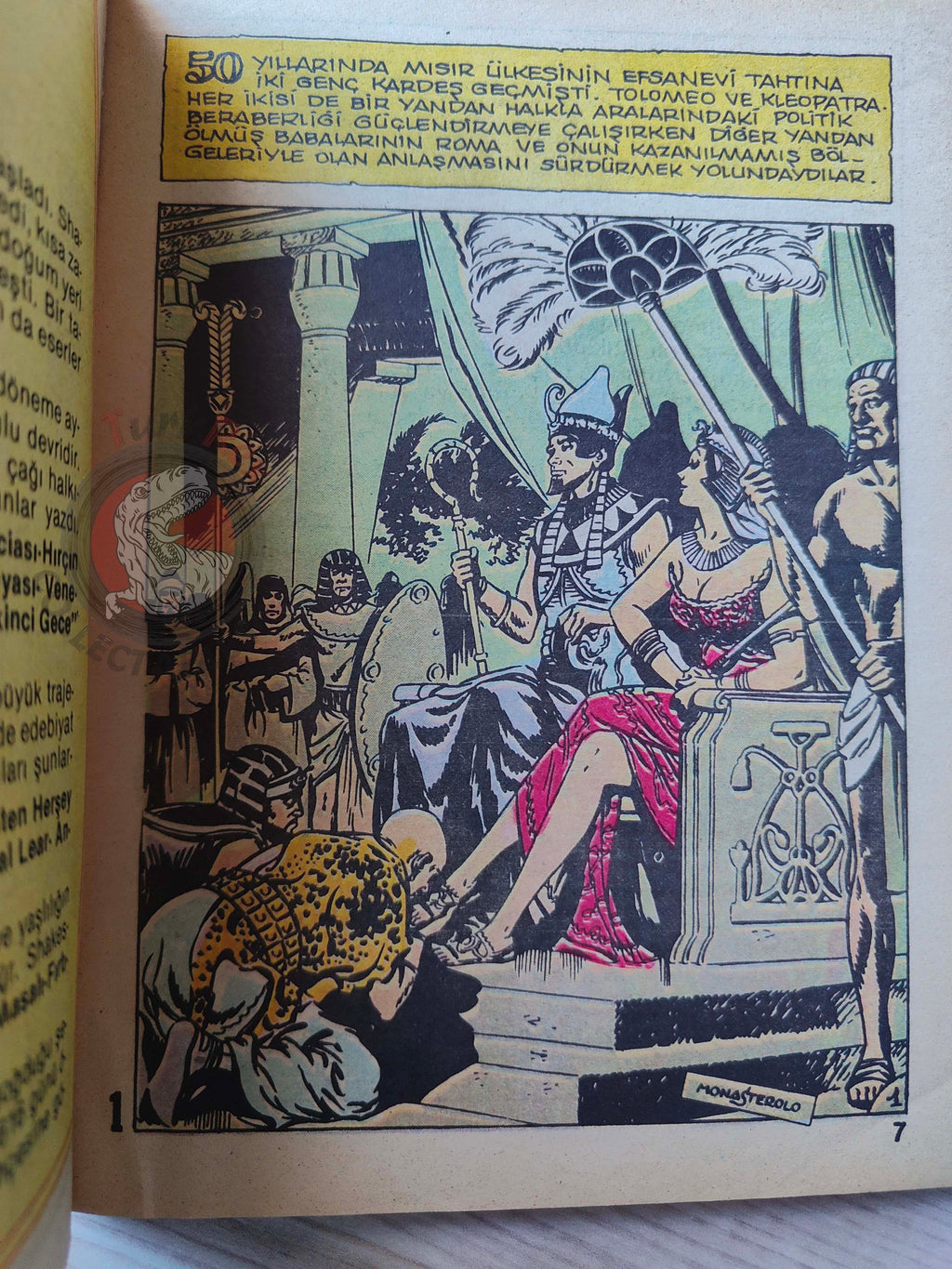 Cleopatra  – William Shakespeare Turkish Comic Turkey Classics Illustrated