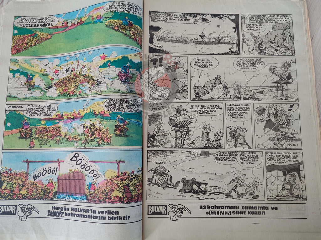 Asterix – Asterix and the Great Divide 1986 Turkish Edition Comic Turkey 2