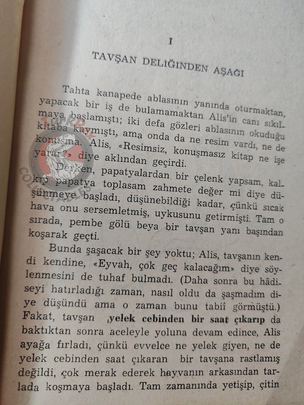 Lewis Carroll – Alice in Wonderland 1953 Turkish Book Turkey Illustrated