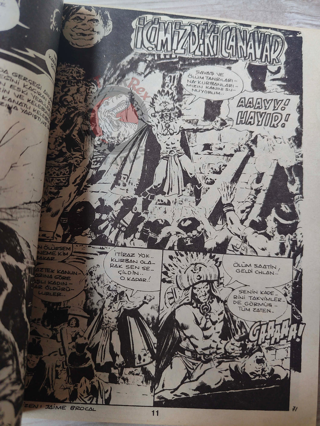 Süper Korku #17 late 80s Turkish Comic Turkey Creepy Eerie Dungeons & Dragons Vampirella