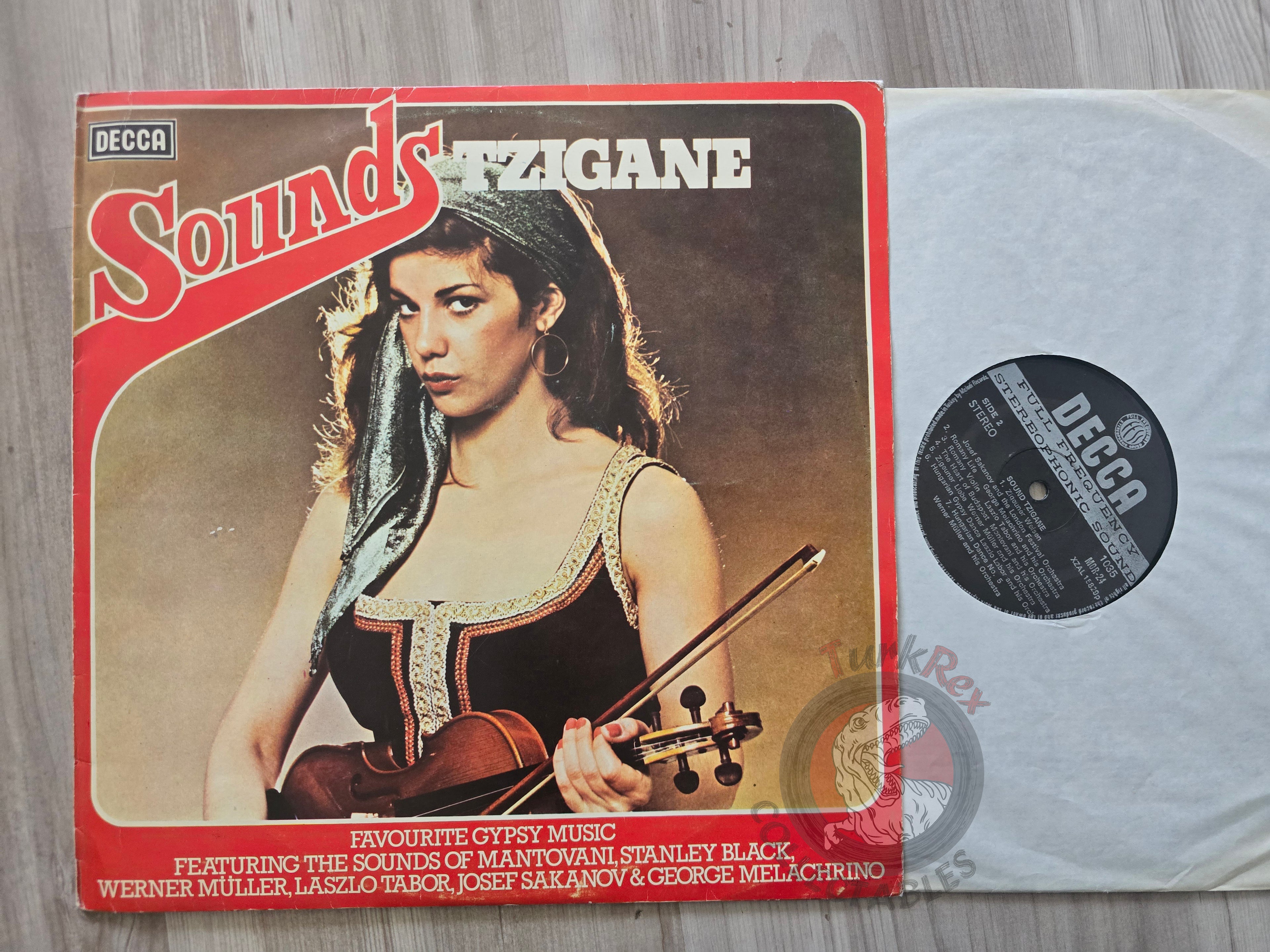 Various – Sounds Tzigane  Turkish Pressing Vinyl Turkey Edition