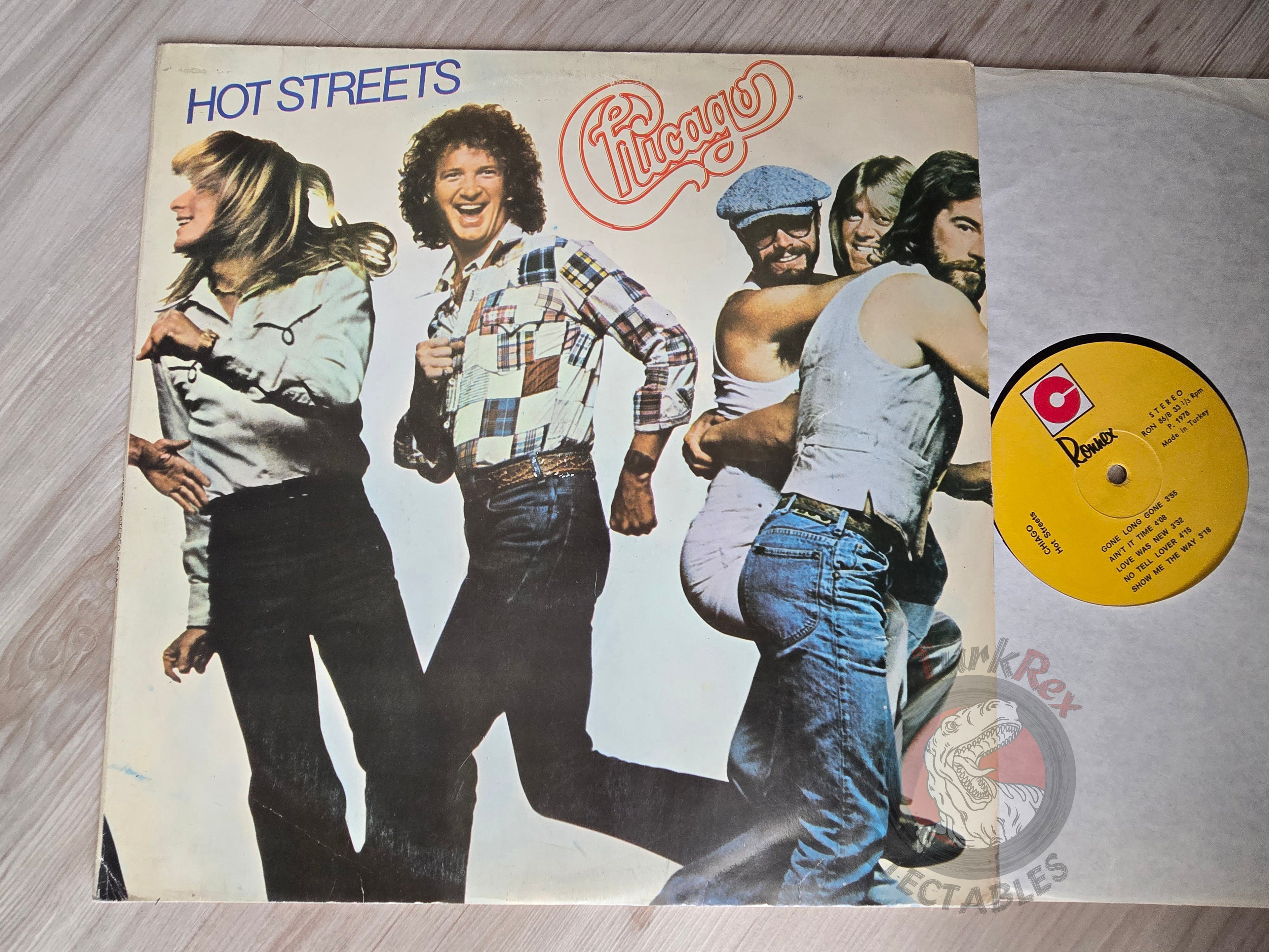 Chicago – Hot Streets Turkish Pressing Vinyl Turkey Edition