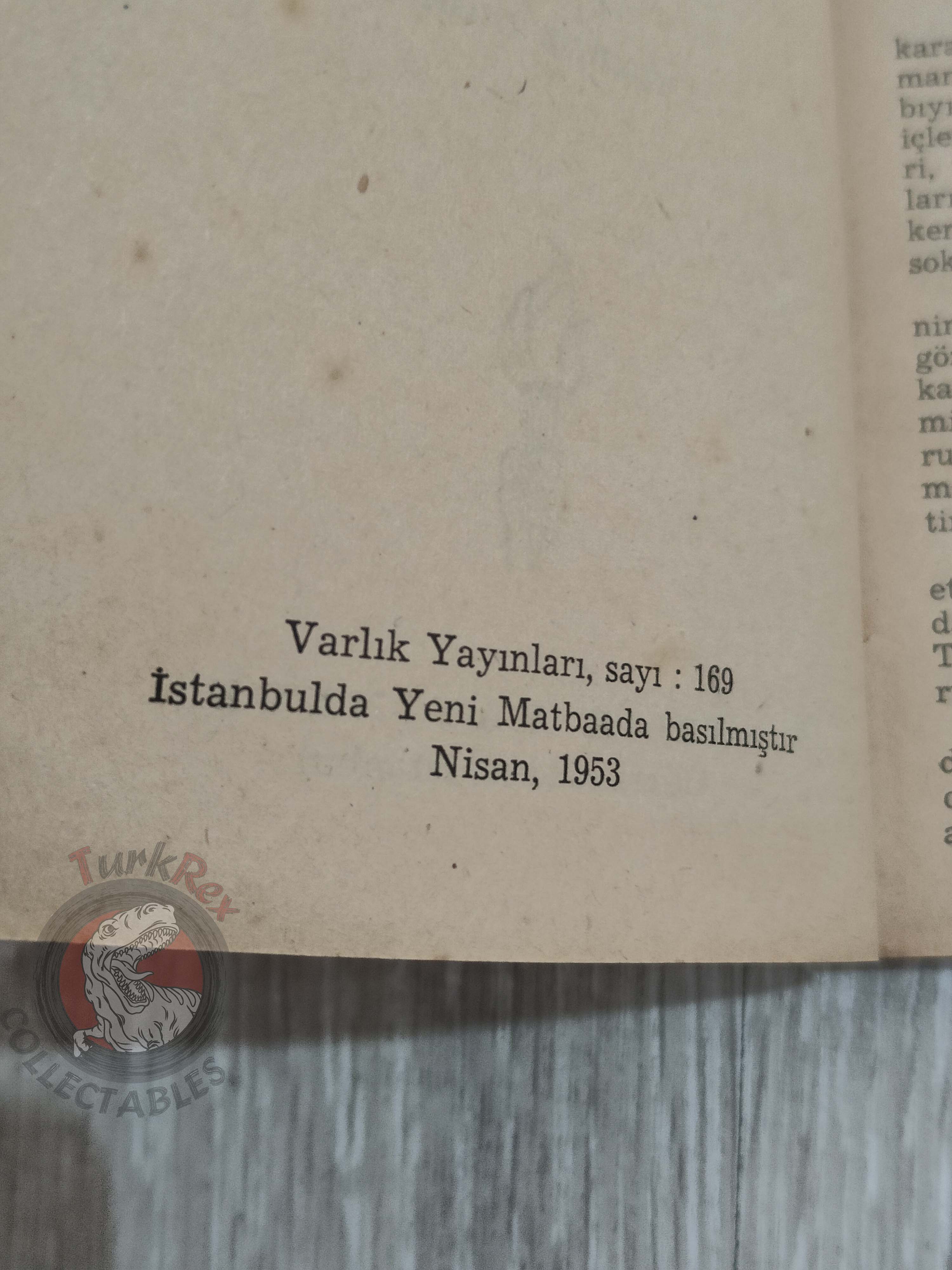 John Steinbeck – The Red Pony 1953 1st Turkish Book Turkey