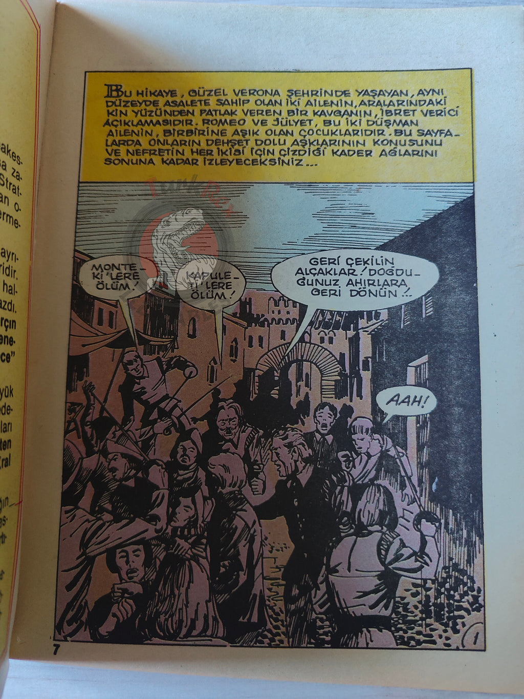 Romeo and Juliet – William Shakespeare Turkish Comic Turkey Classics Illustrated