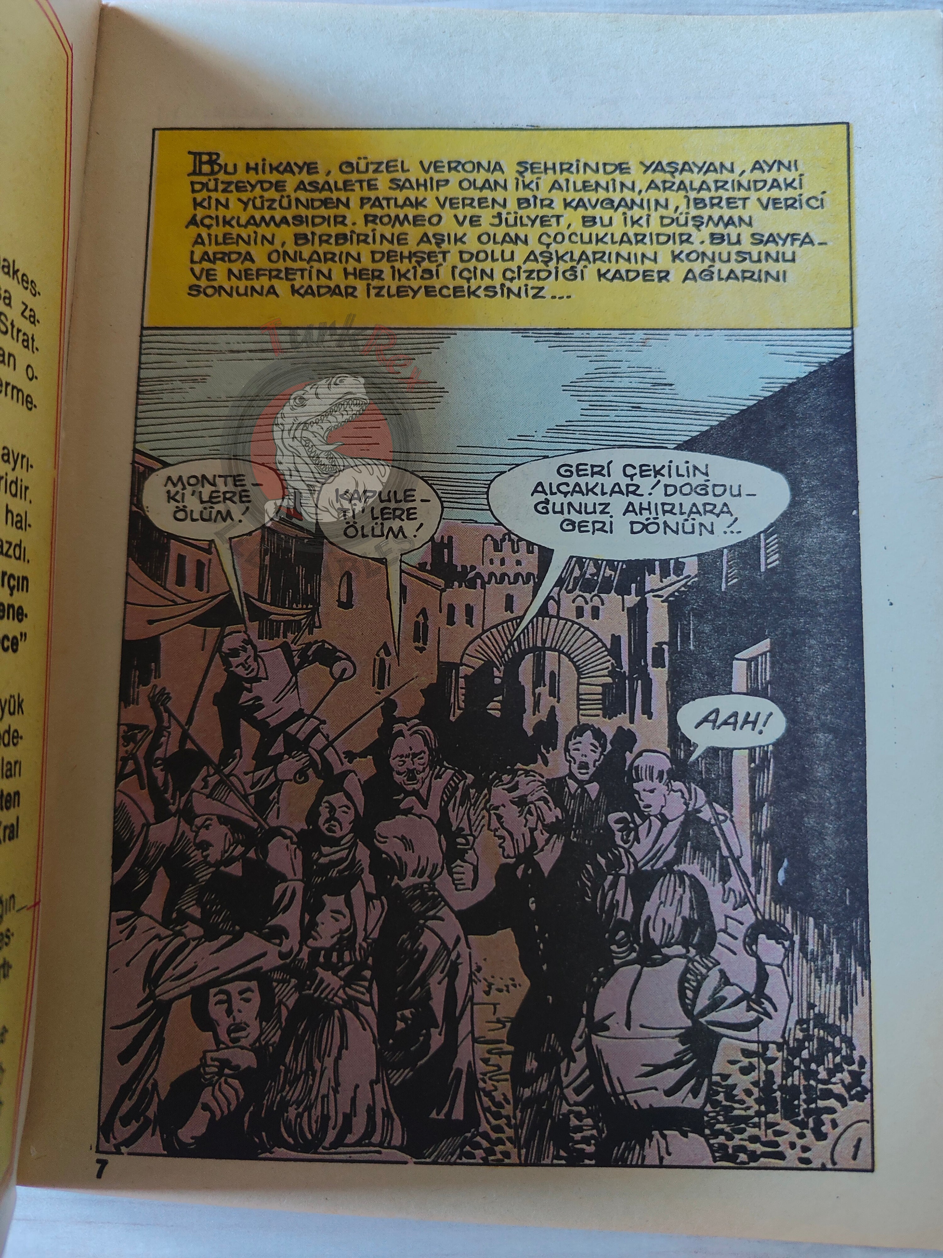 Romeo and Juliet – William Shakespeare Turkish Comic Turkey Classics Illustrated