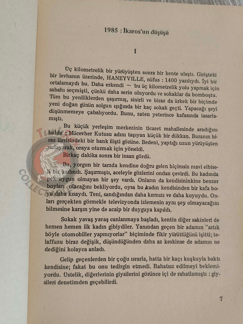 Walter Tevis – The Man Who Fell to Earth 1985 1st Turkish Book Turkey David Bowie