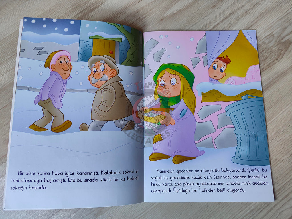 Hans Christian Andersen – The Little Match Girl 2011 Turkish Book Turkey Illustrated