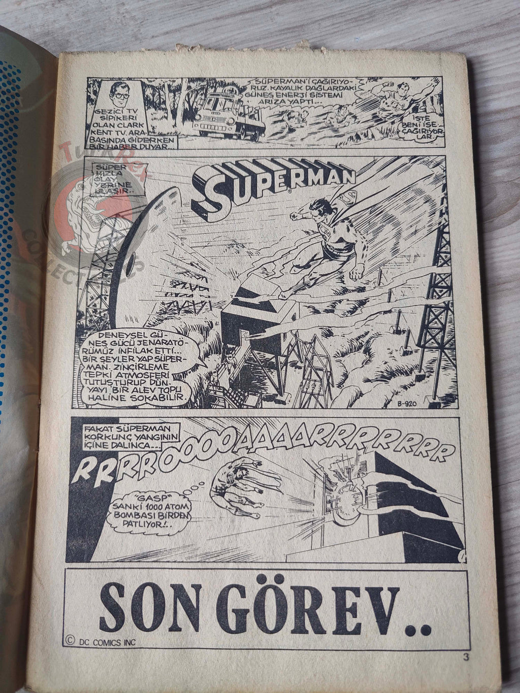 Superman #17 1980 Turkish Comic Turkey Action Comics  #399