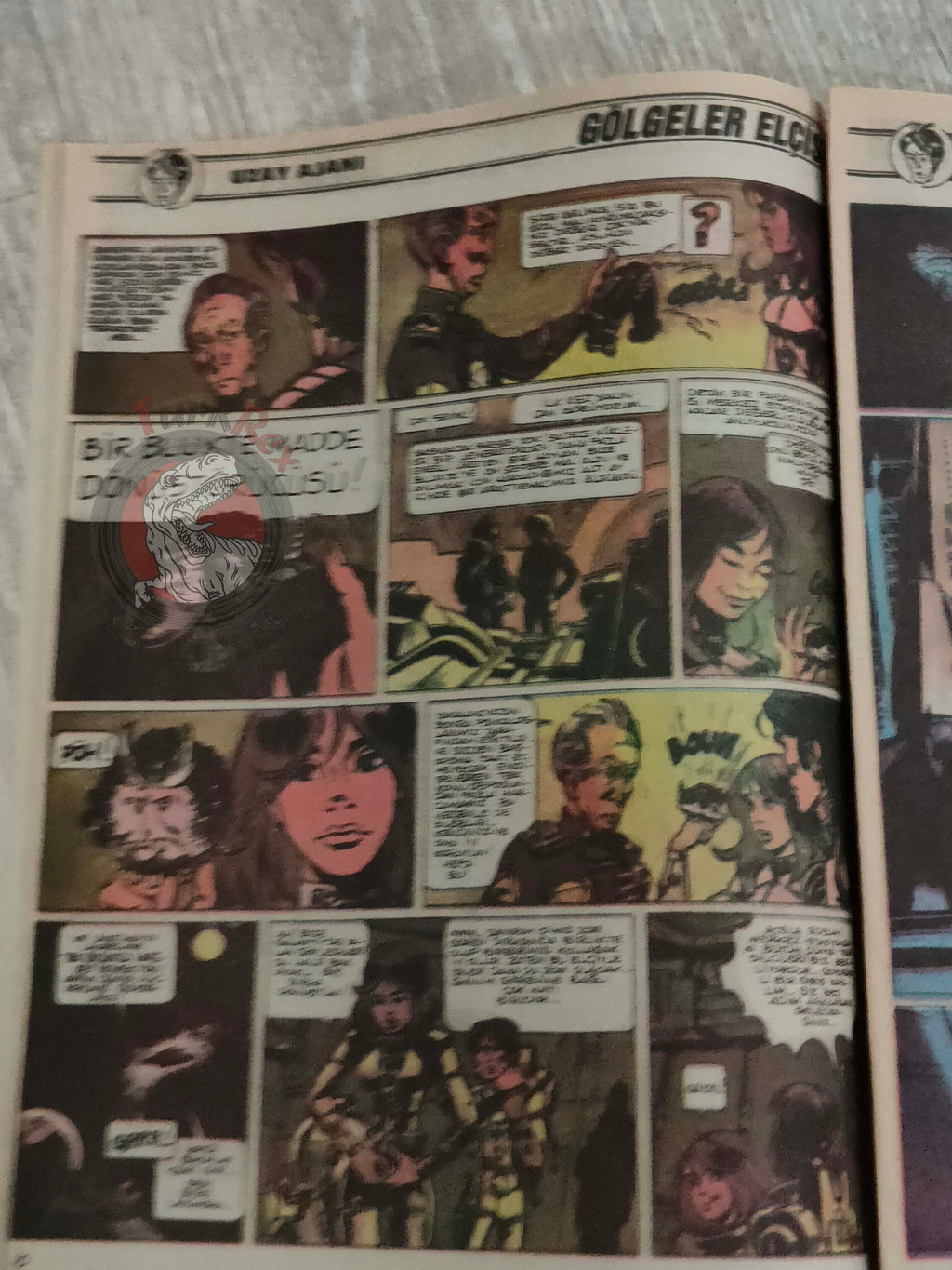 Valérian and Laureline - Ambassador of the Shadows 80s Turkish Comic Turkey et Güneş