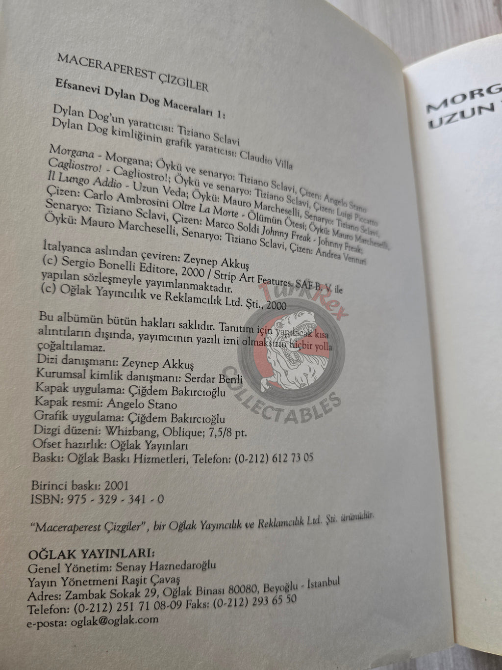 Efsanevi Dylan Dog #1 2001 Turkish Comic Turkey #18 #25 #74 #81 #88
