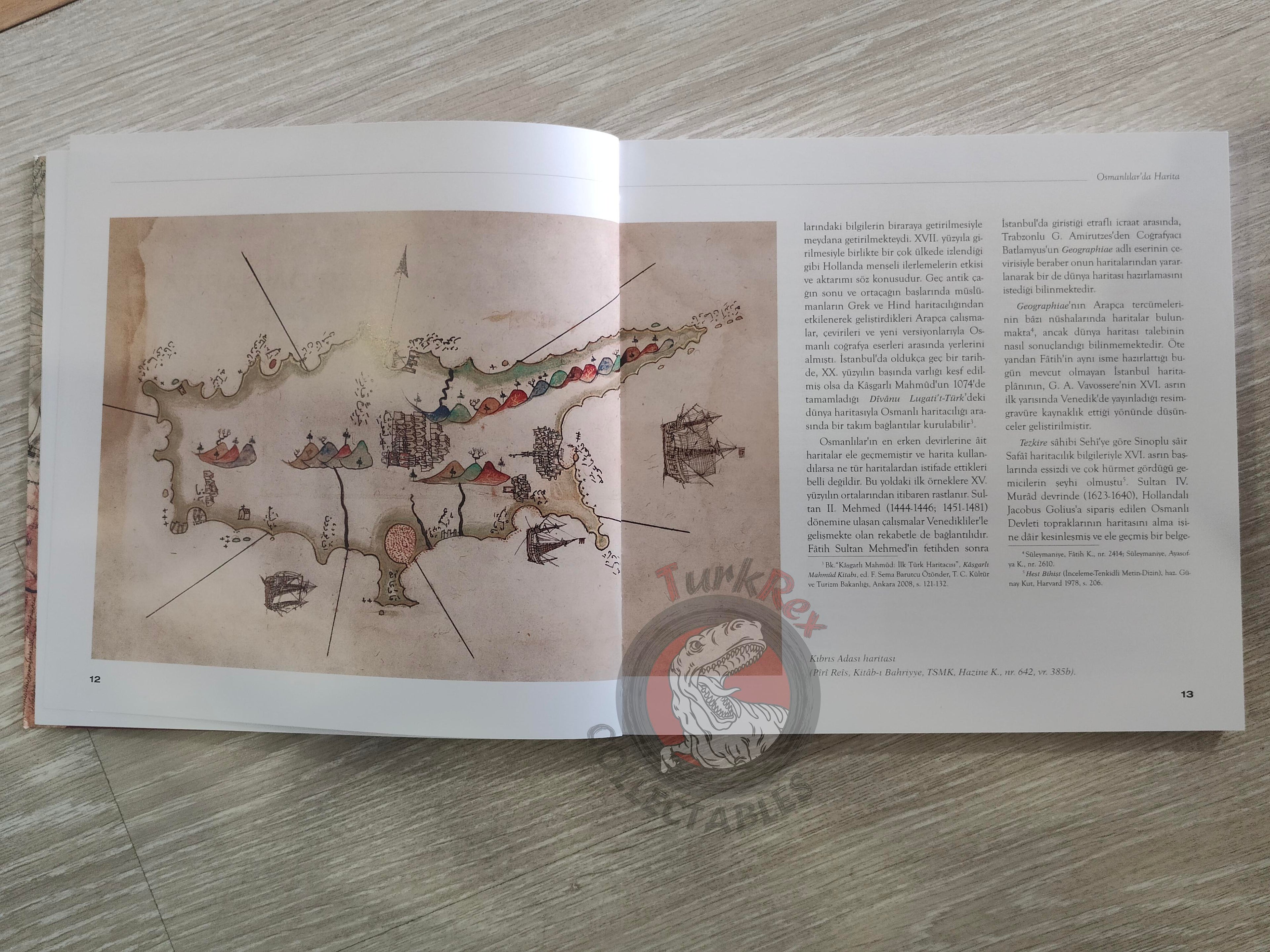Ottoman Maps and Historical Geography From Piri Reis to Orfi Pasha Turkish Book Turkey
