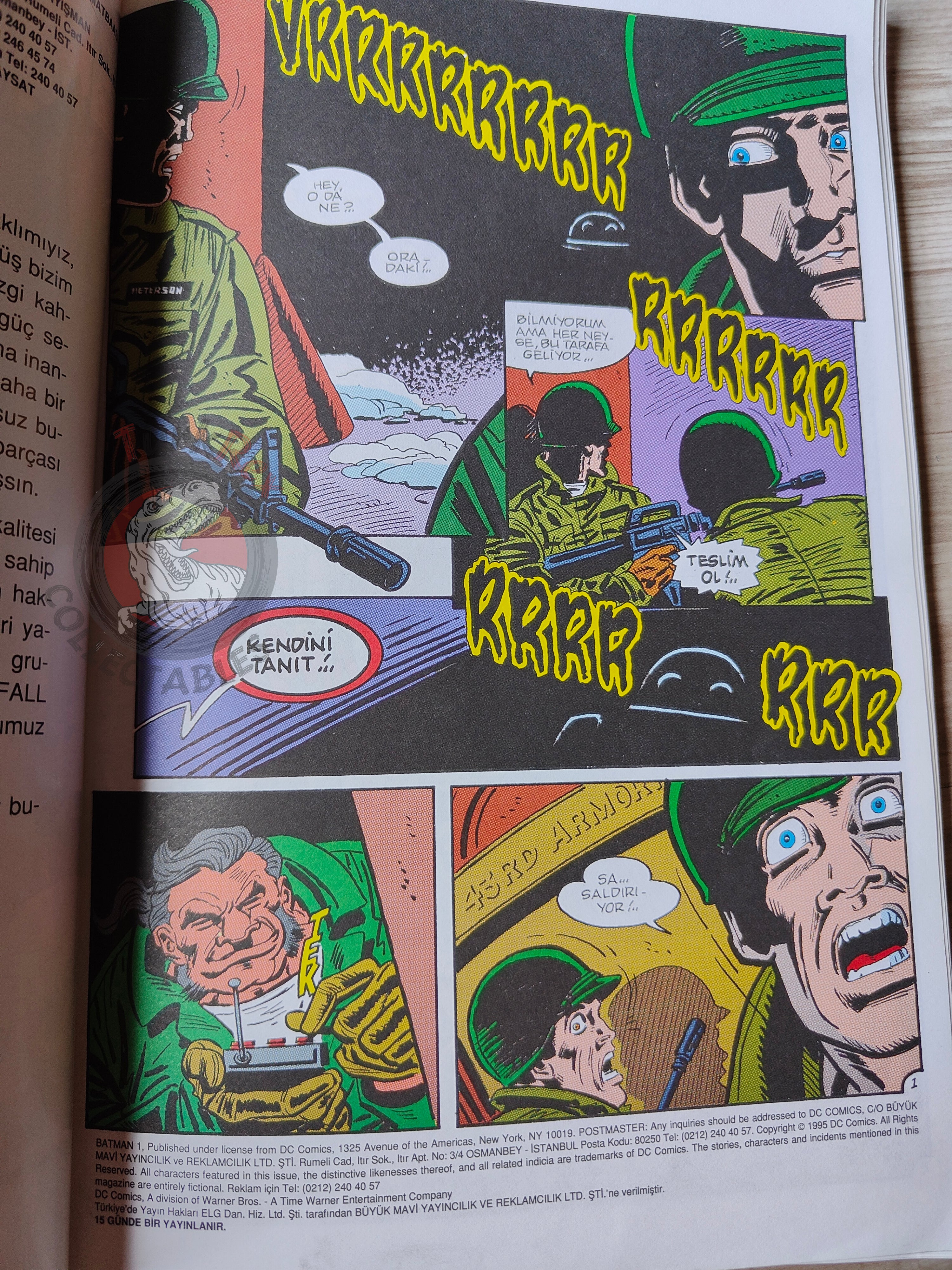 Batman: Knightfall Volume 1 1995 Turkish Comic Turkey  #491 #492 #493 #659