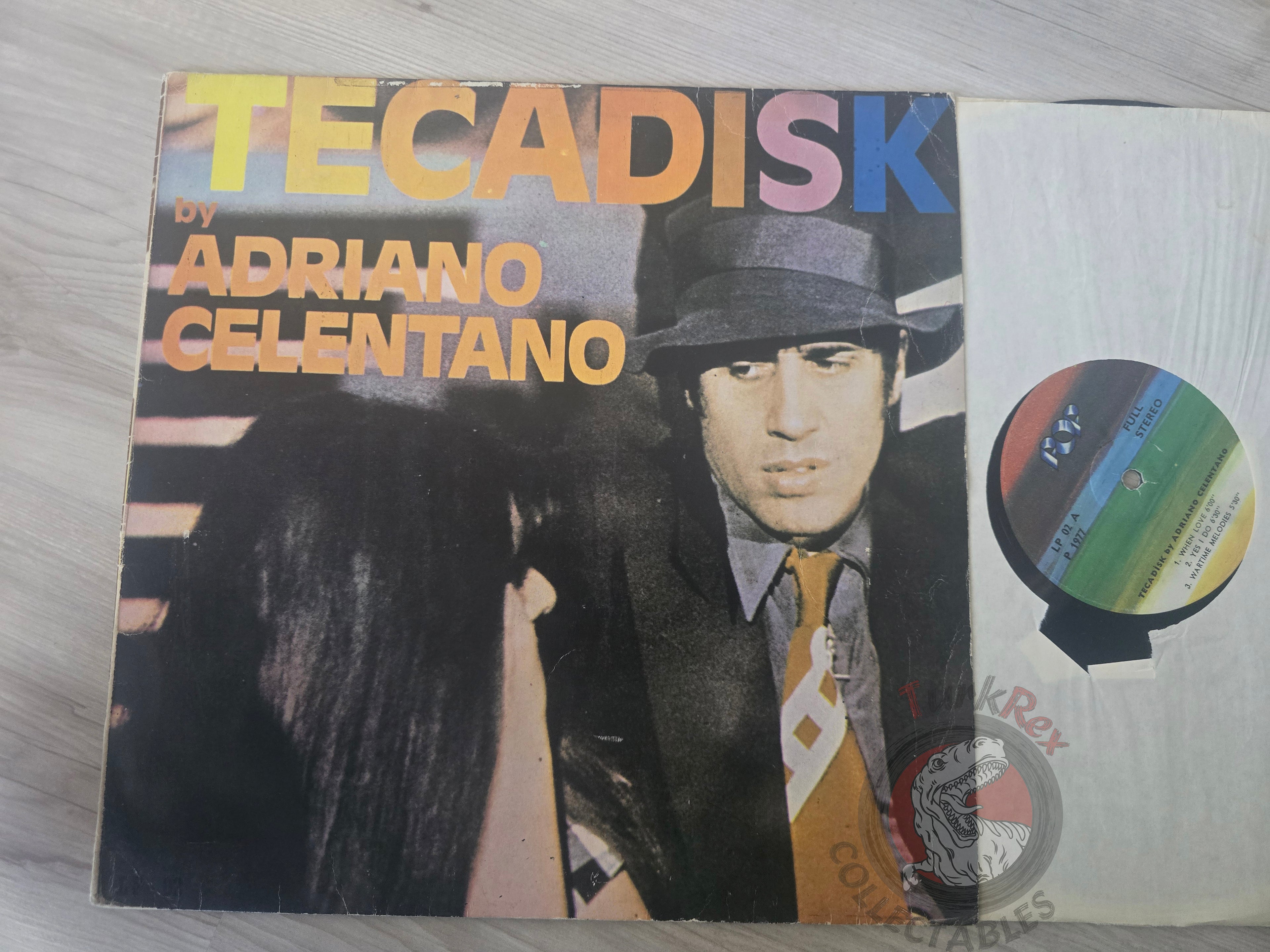 Adriano Celentano – Tecadisk Turkish Pressing Vinyl Turkey Edition 1